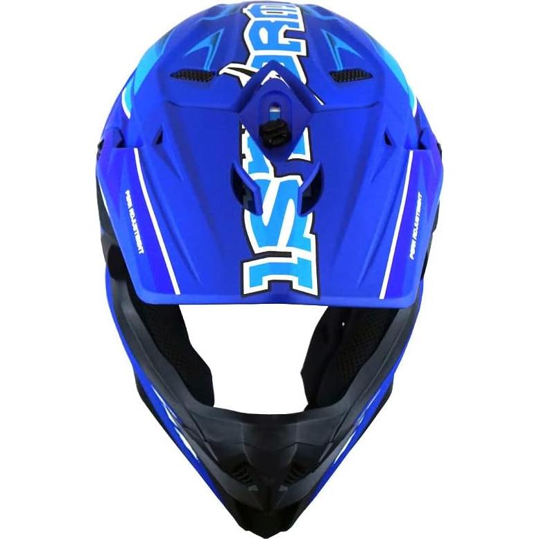 Casco 1Storm HF803 Motocross Adulto Negro Mate 53-54 cm