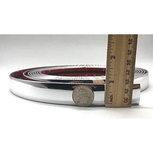 Protector de Bisel de Puerta de Coche OTOLIMAN 15m Cromo