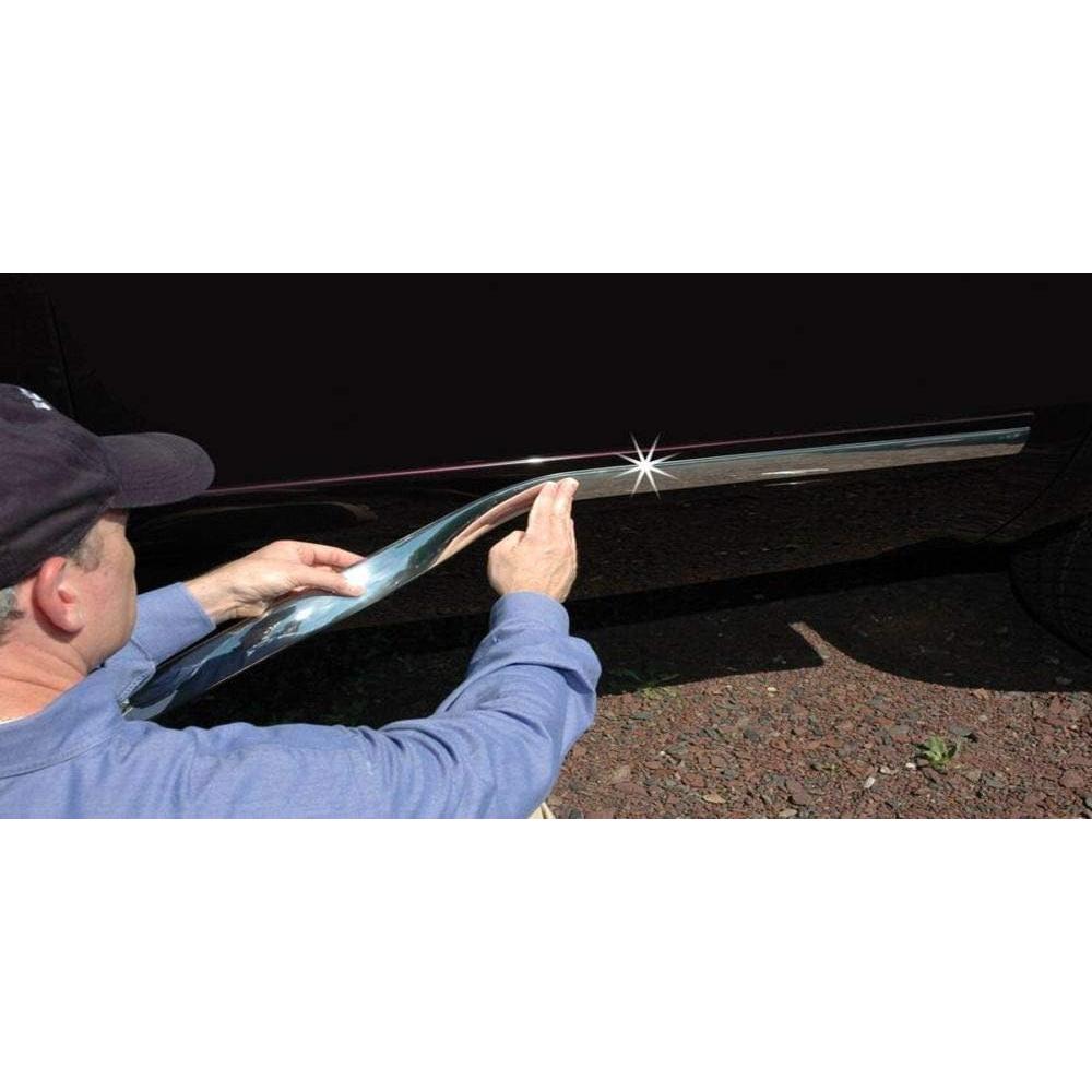 Protector de Bisel de Puerta de Coche OTOLIMAN 15m Cromo