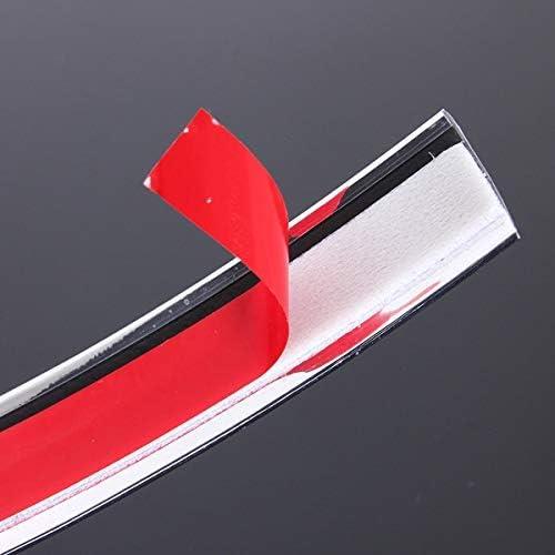 Protector de Bisel de Puerta de Coche OTOLIMAN 15m Cromo