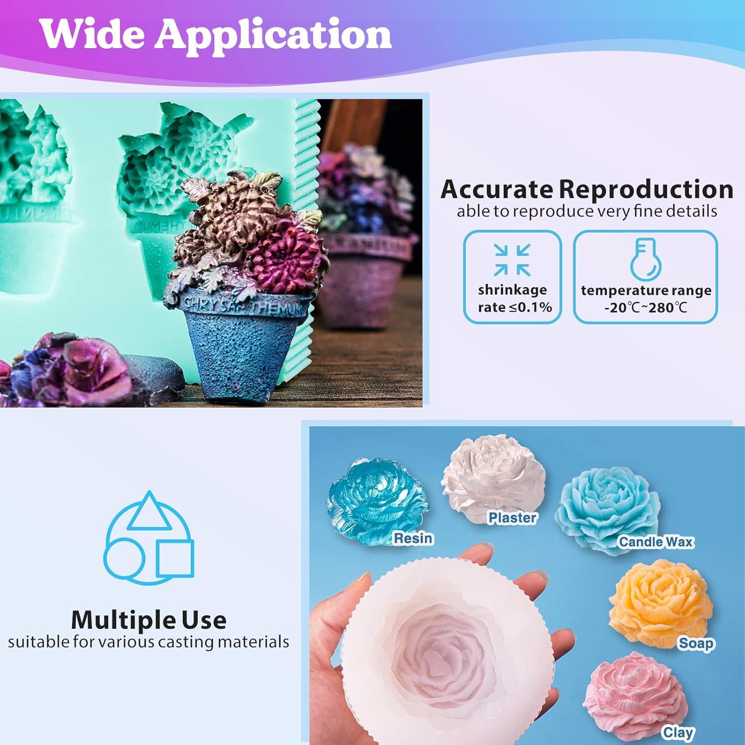 Kit de Fabricación de Moldes de Silicona LET'S RESIN 580g