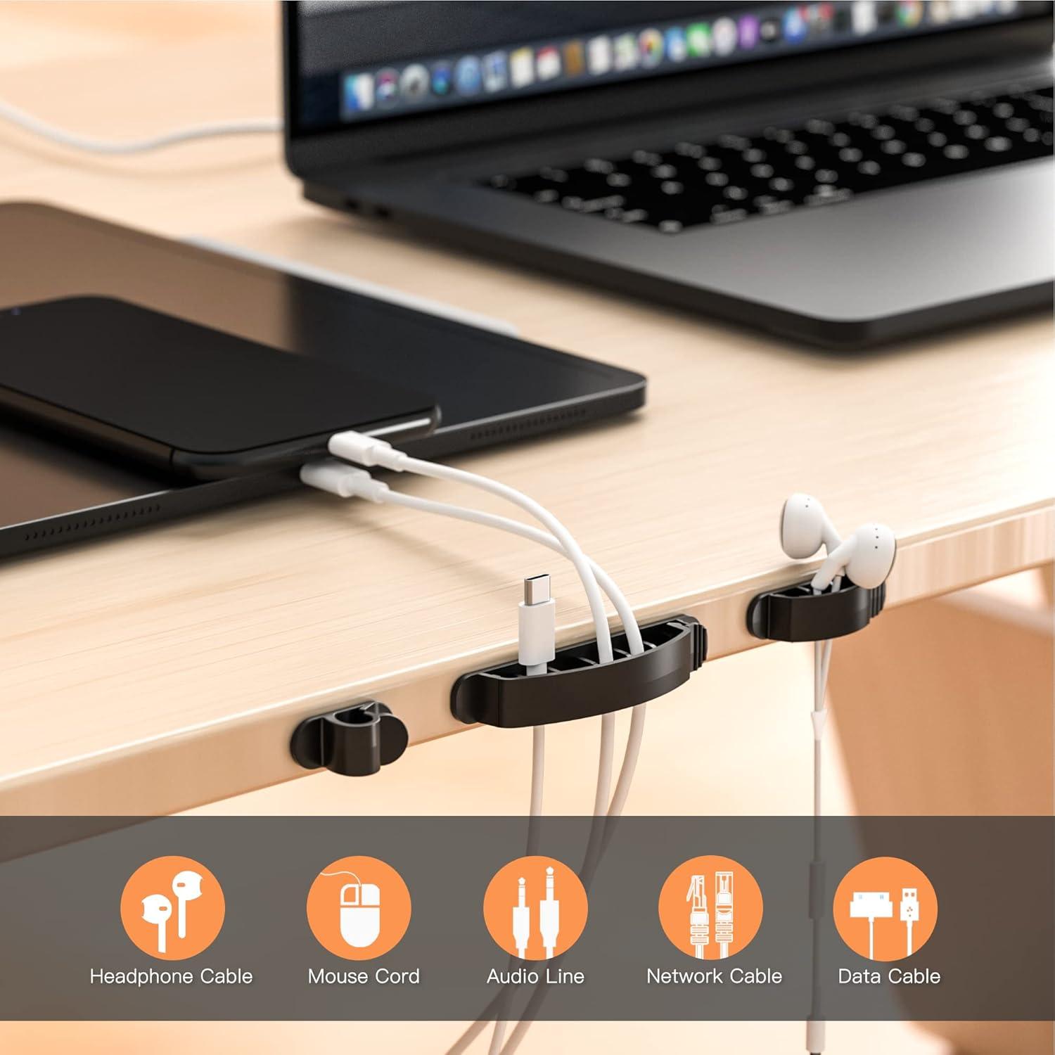 Caja Organizadora de Cables CABLE GARDEN 2 Piezas Negro