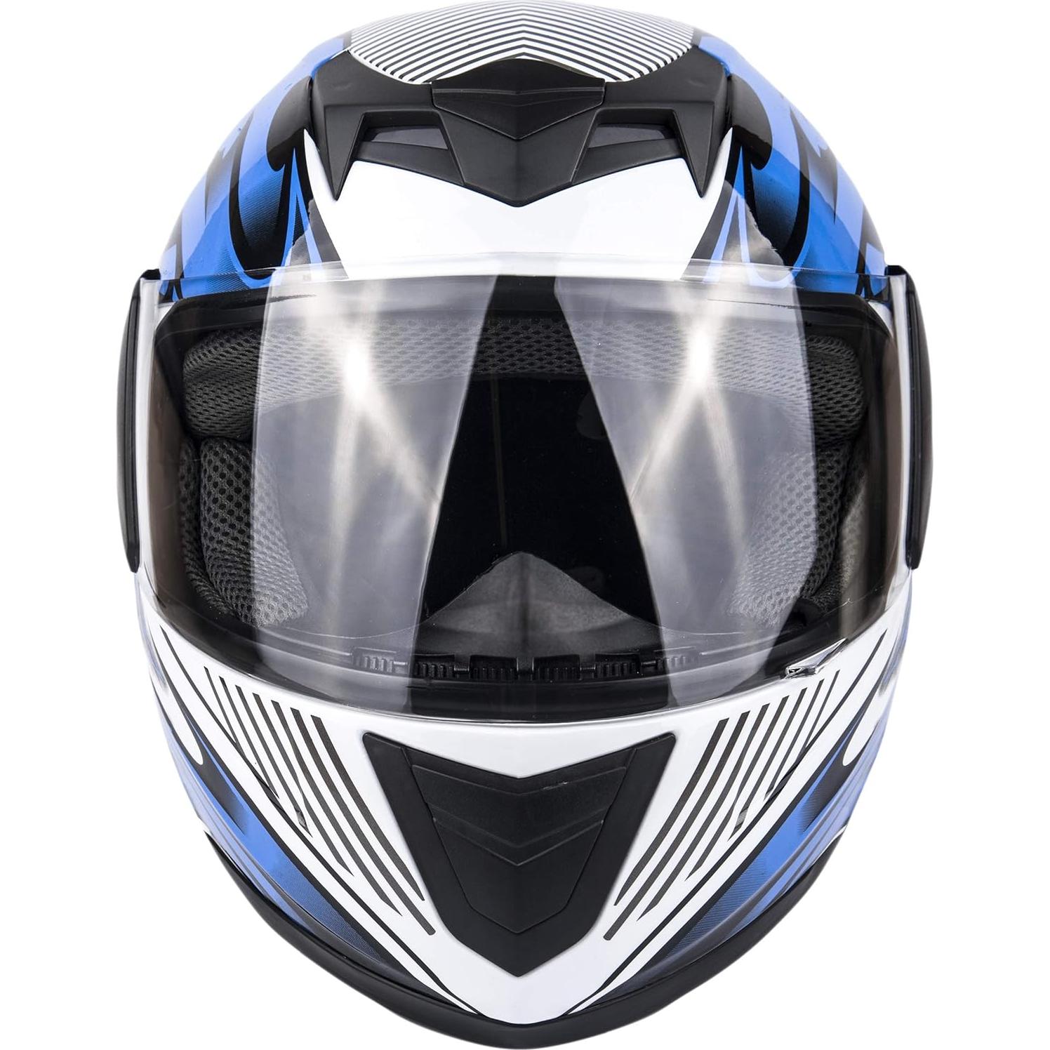 Casco Motocicleta Typhoon Youth Pequeño Negro ABS