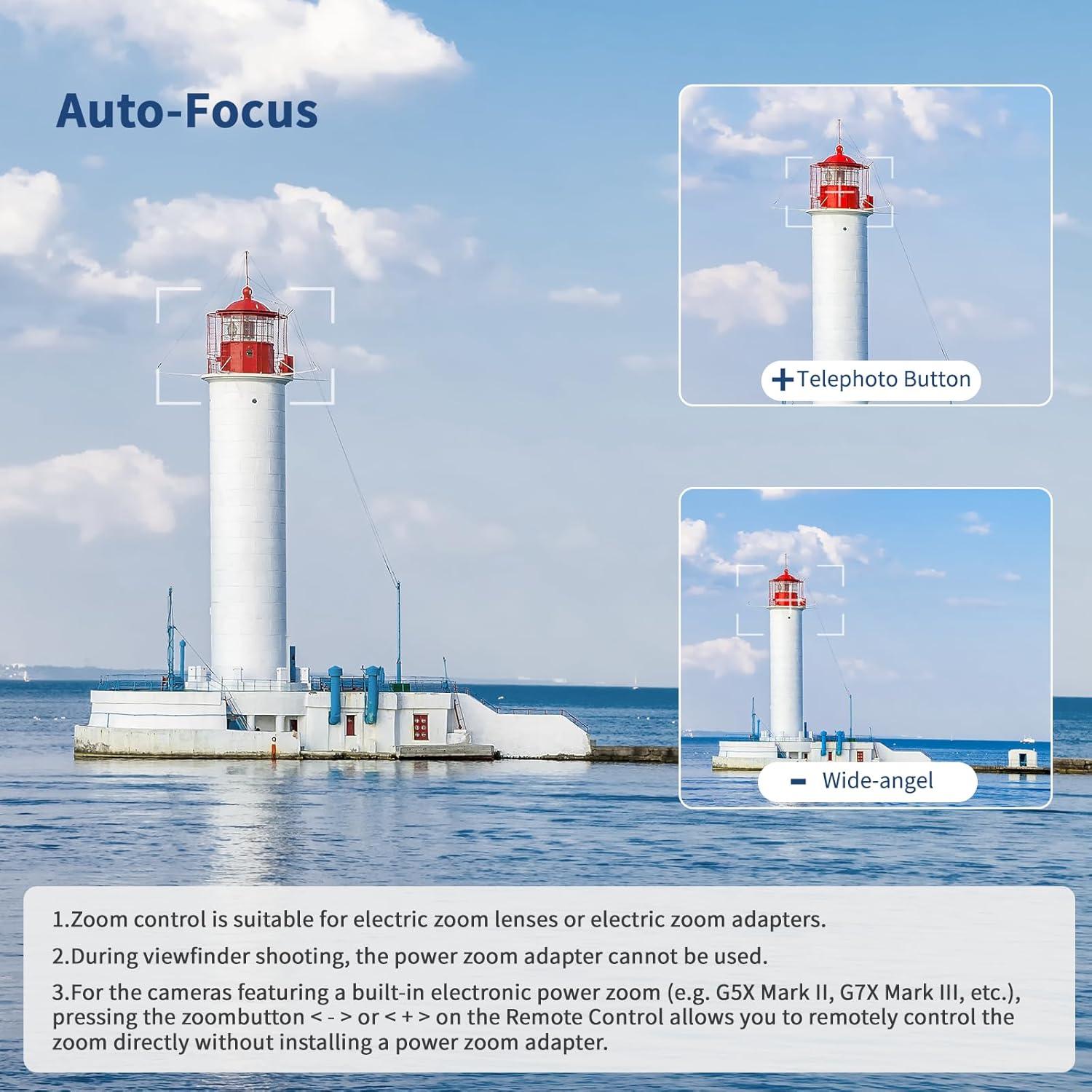 Disparador Inalámbrico AODELAN para Cámara Canon - Blanco