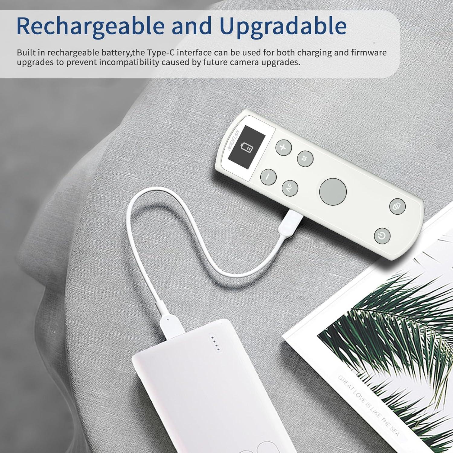 Disparador Inalámbrico AODELAN para Cámara Canon - Blanco