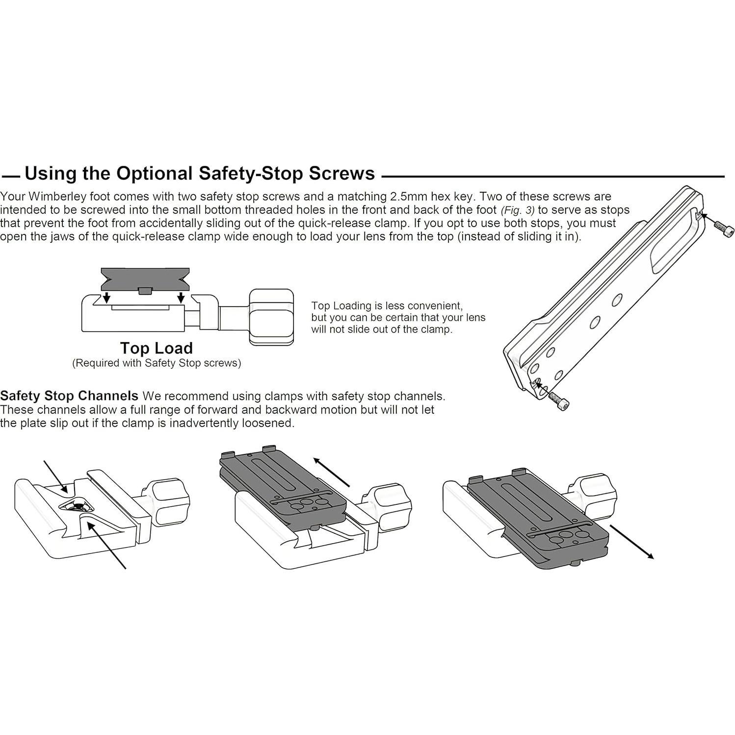 Pata de lente Wimberley AP-452 para Nikon 400/600/800 f2.8/f4.0