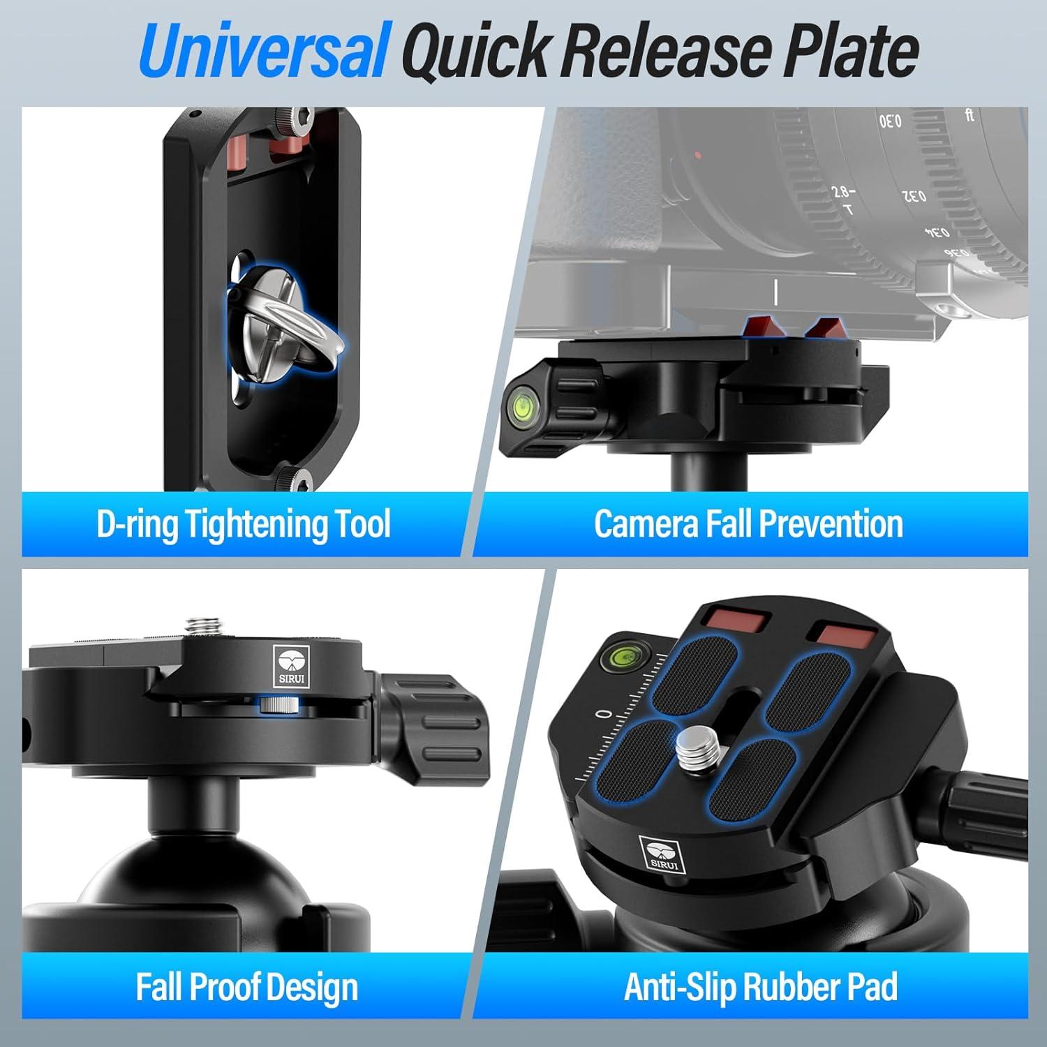 Cabezal de Bola SIRUI AM-40 Profesional 40mm Aluminio 25kg