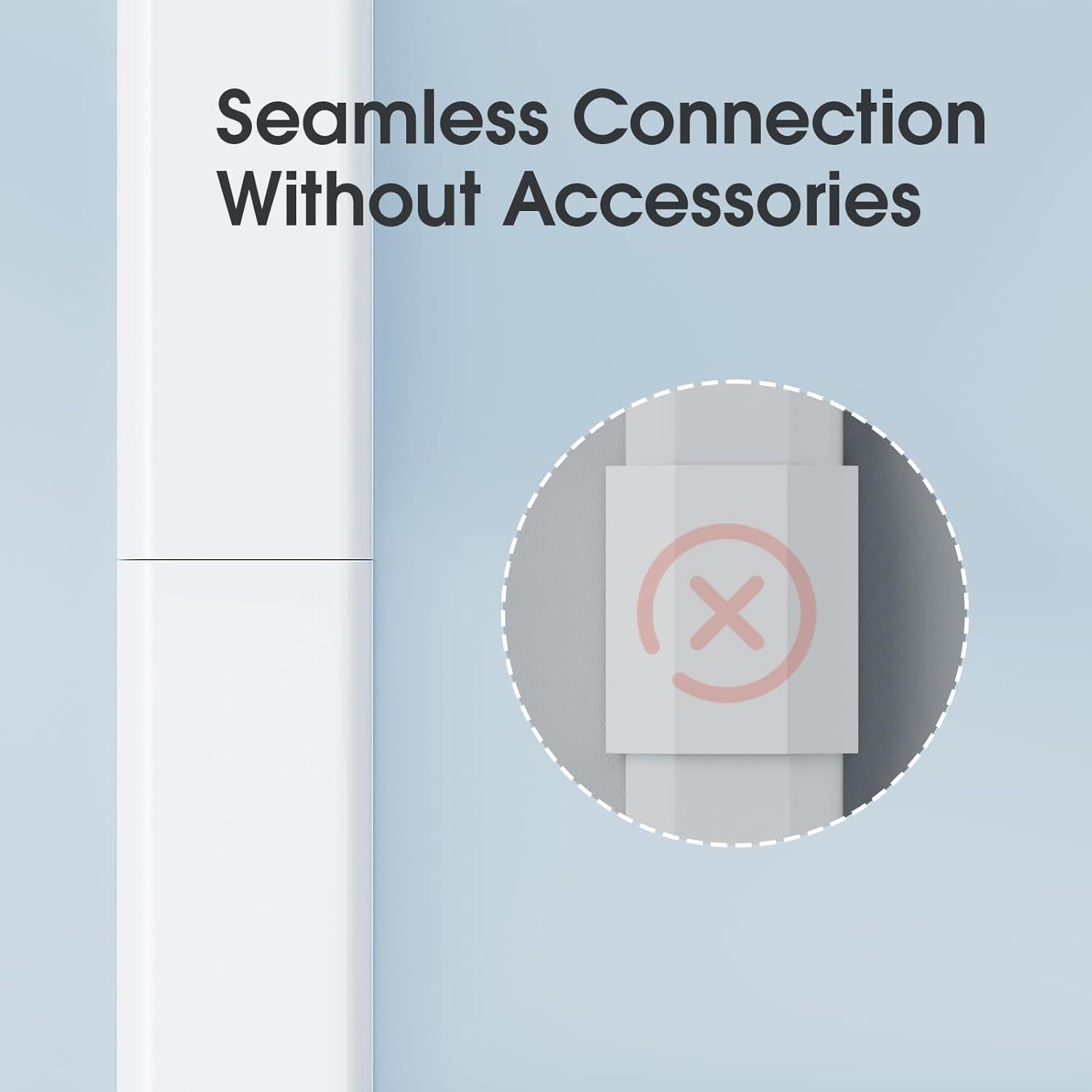 Cubierta de Cables Yecaye 119cm X-Large Pintable Blanca