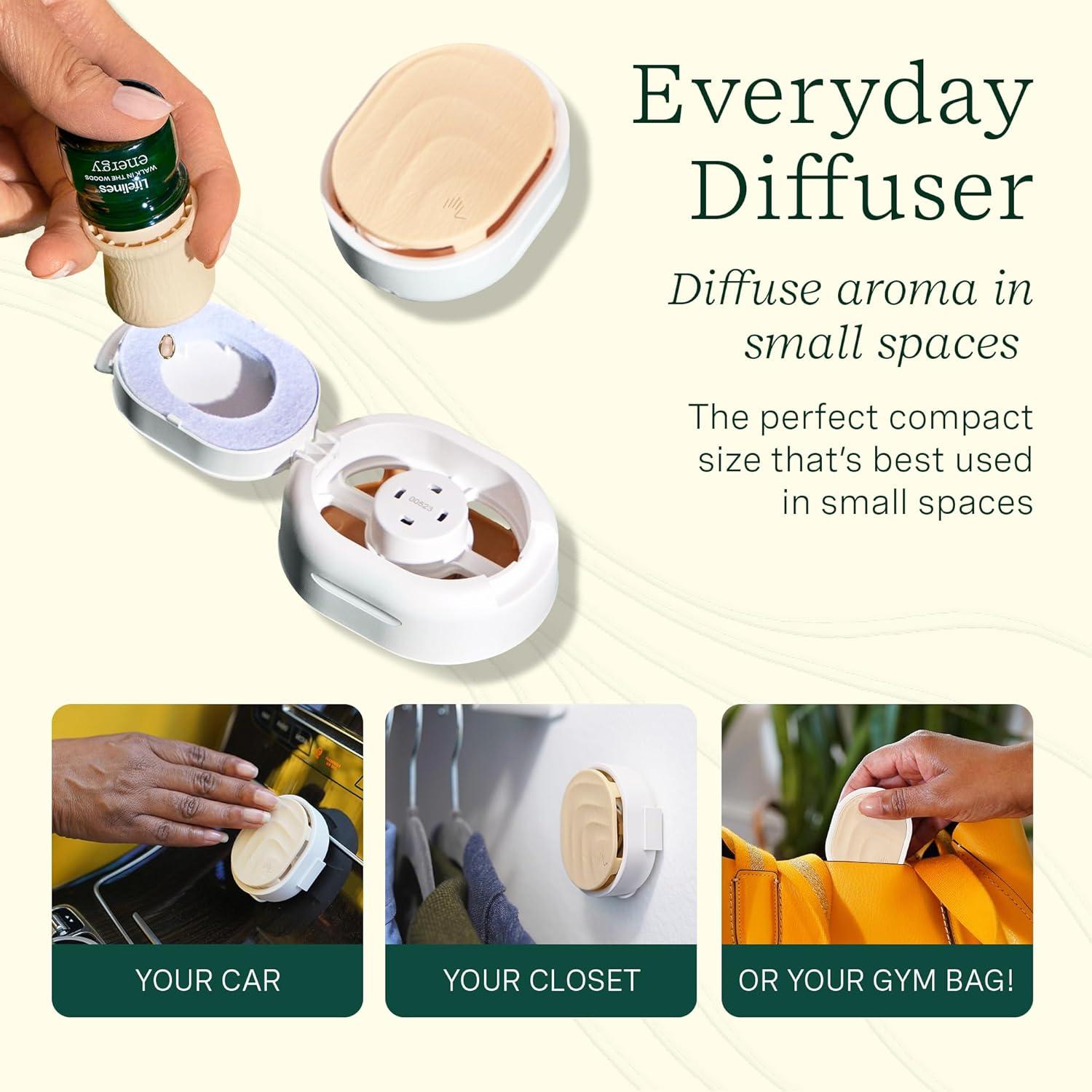 Juego de Regalo Sensorial Lifelines - Difusor Aromaterapia y Aceites