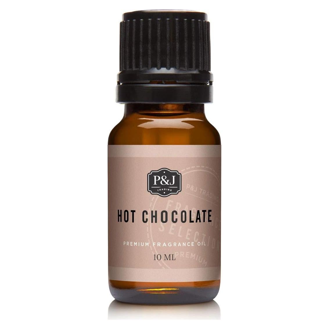 Aceite de Fragancia P&J Trading Chocolate Caliente 10ml - Aromas para Velas y Jabón