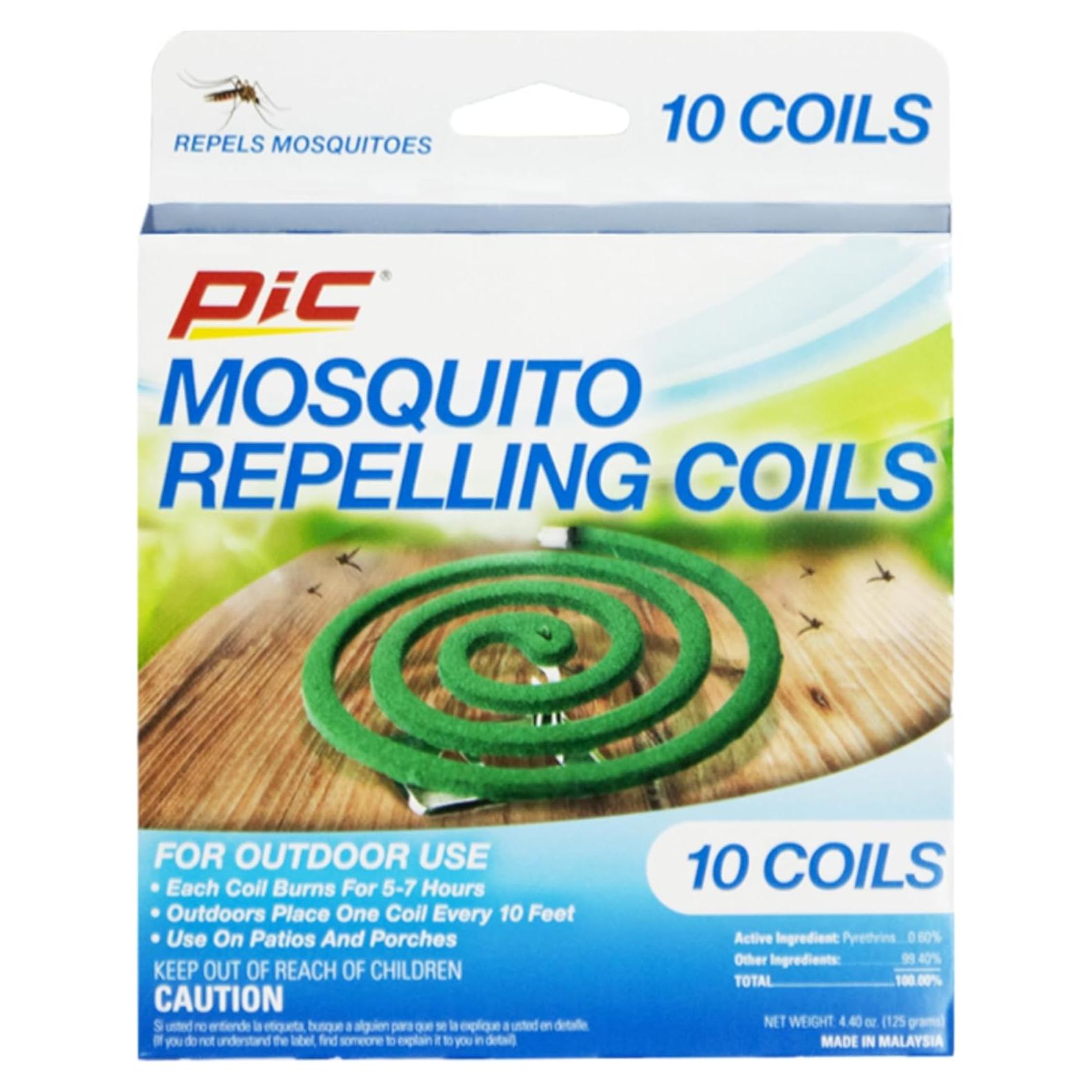 Bobinas Repelentes de Mosquitos PIC II - Caja de 10 Unidades