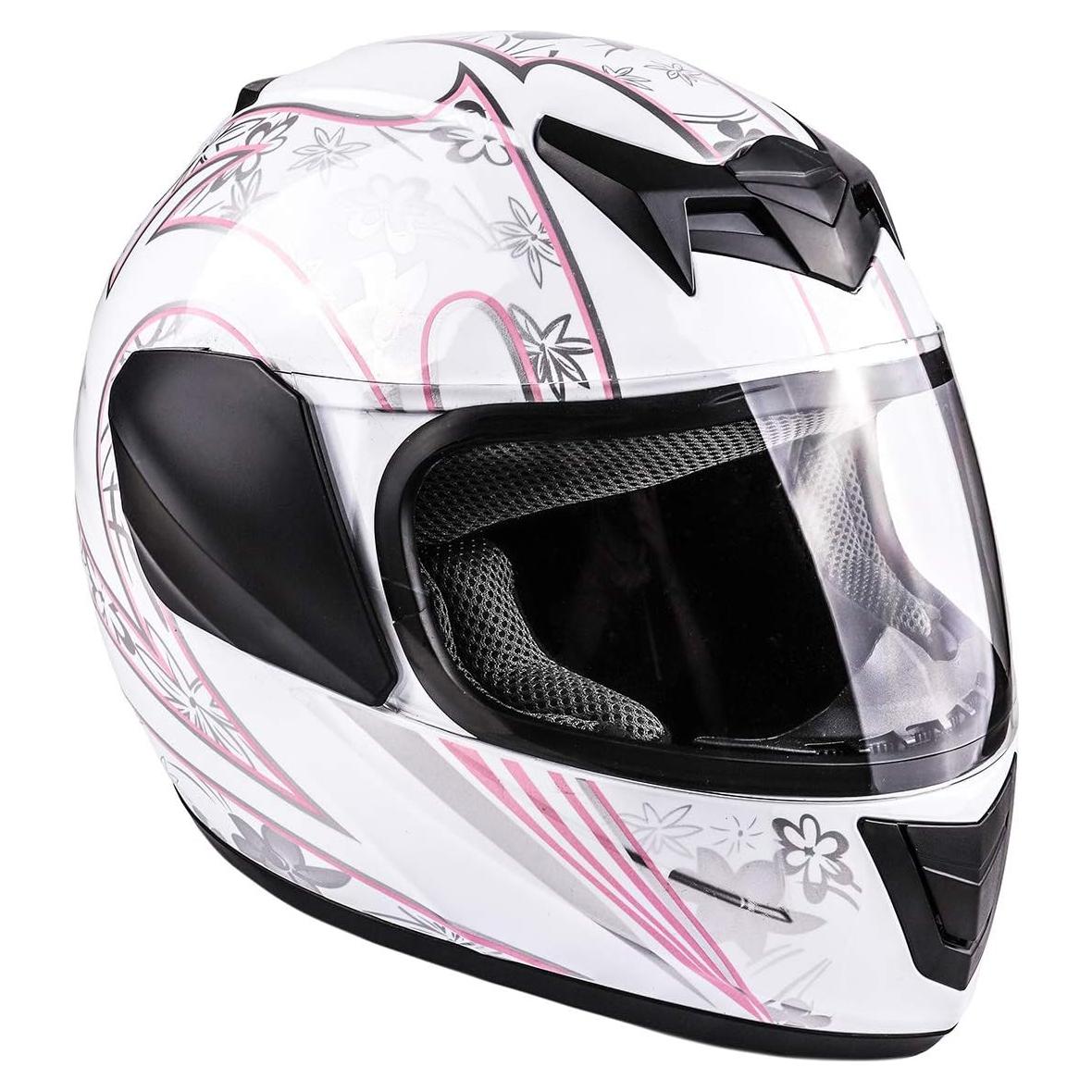 Casco Motocicleta Typhoon Youth Pequeño Negro ABS