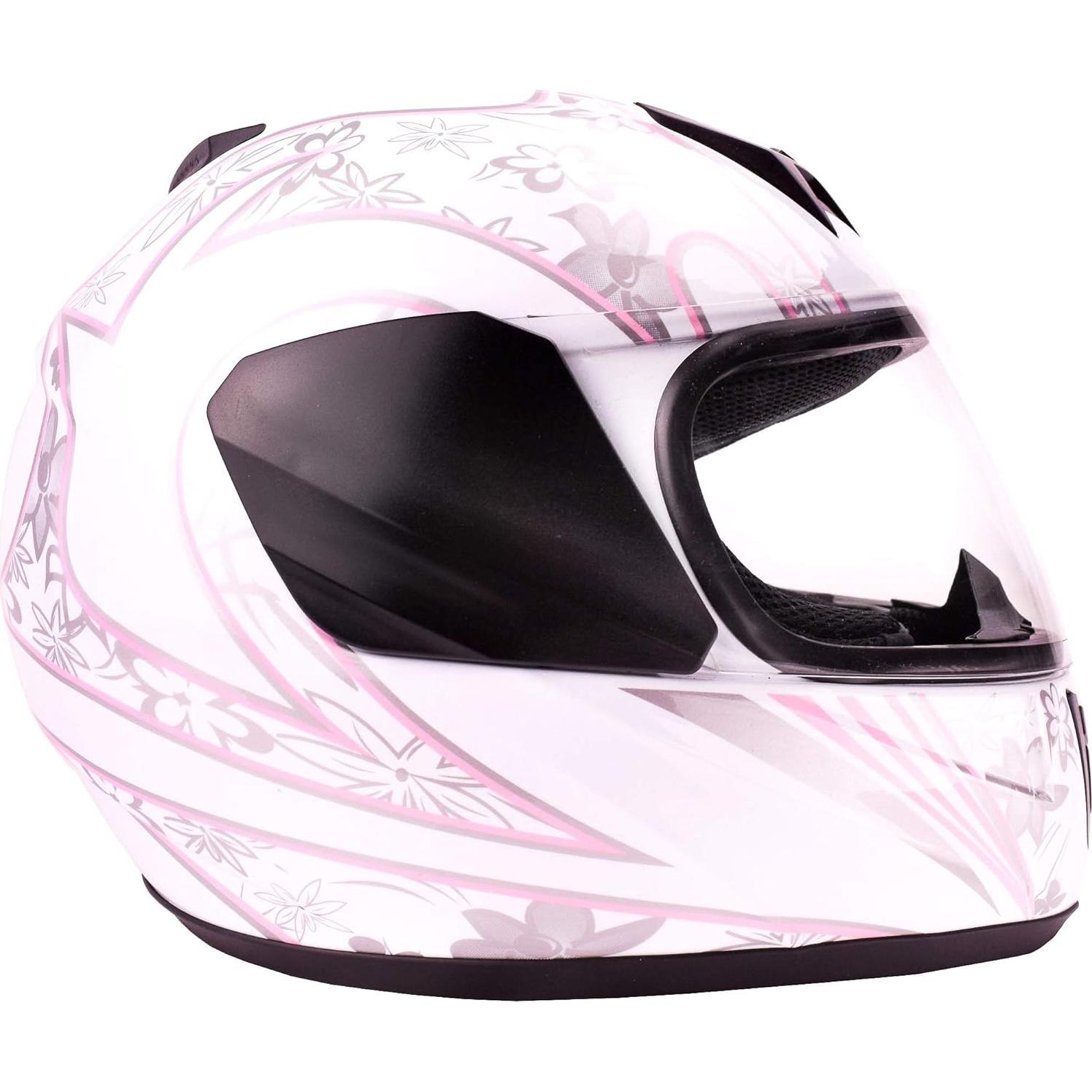 Casco Motocicleta Typhoon Youth Pequeño Negro ABS