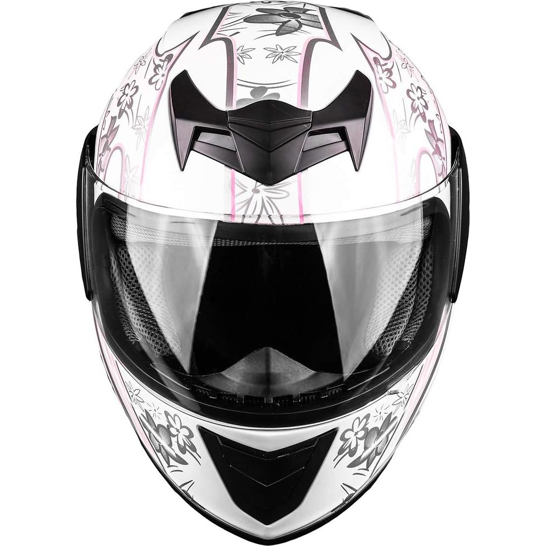 Casco Motocicleta Typhoon Youth Pequeño Negro ABS