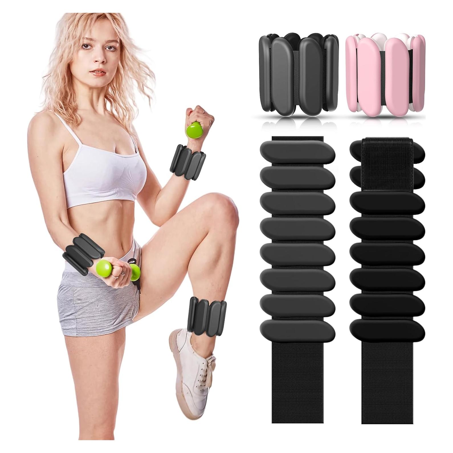 Conjunto de Pesas Ajustables para Muñeca y Tobillo Nousagra 0.45 kg