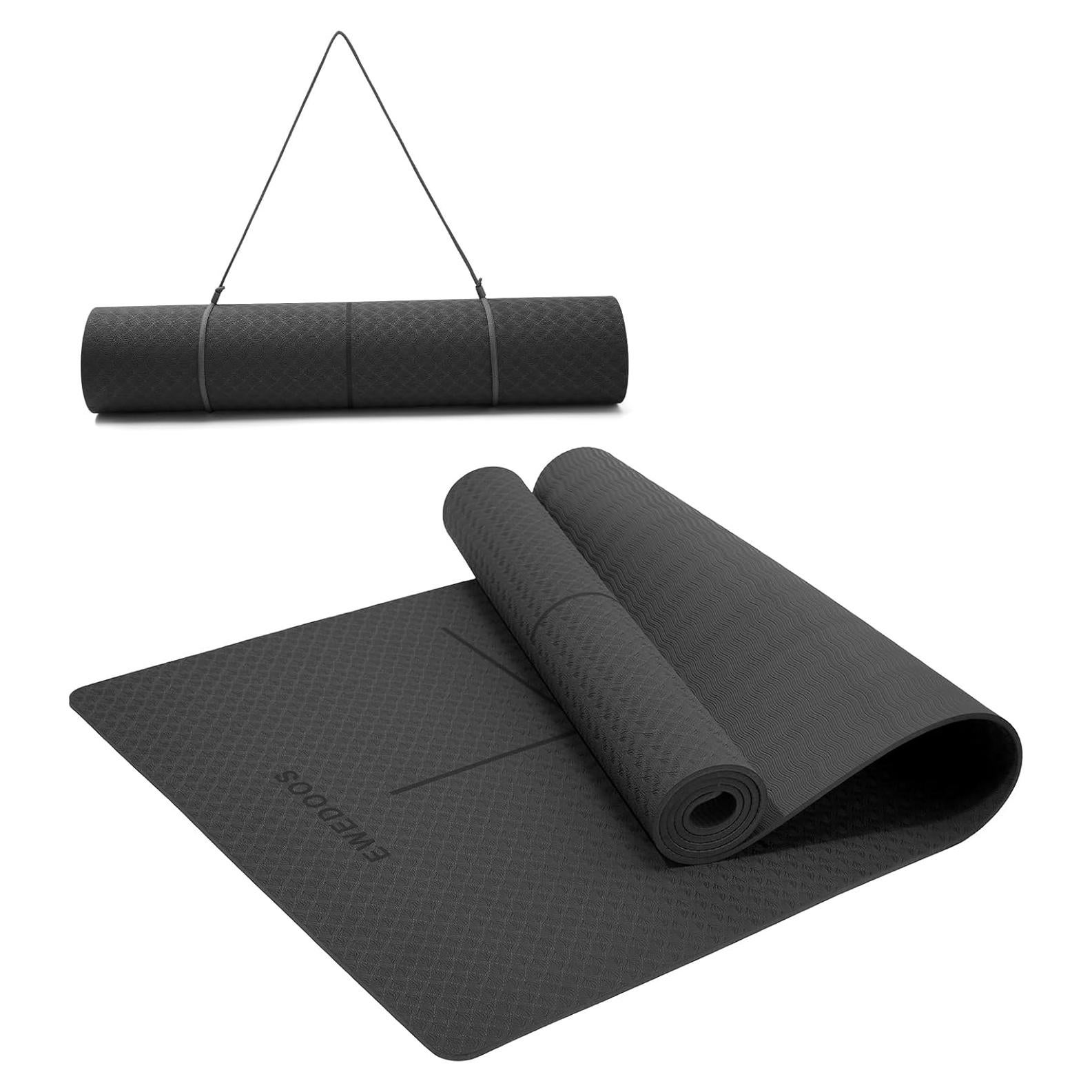 Alfombrilla de Yoga Ewedoos Ecológica Antideslizante 183x64cm 6mm