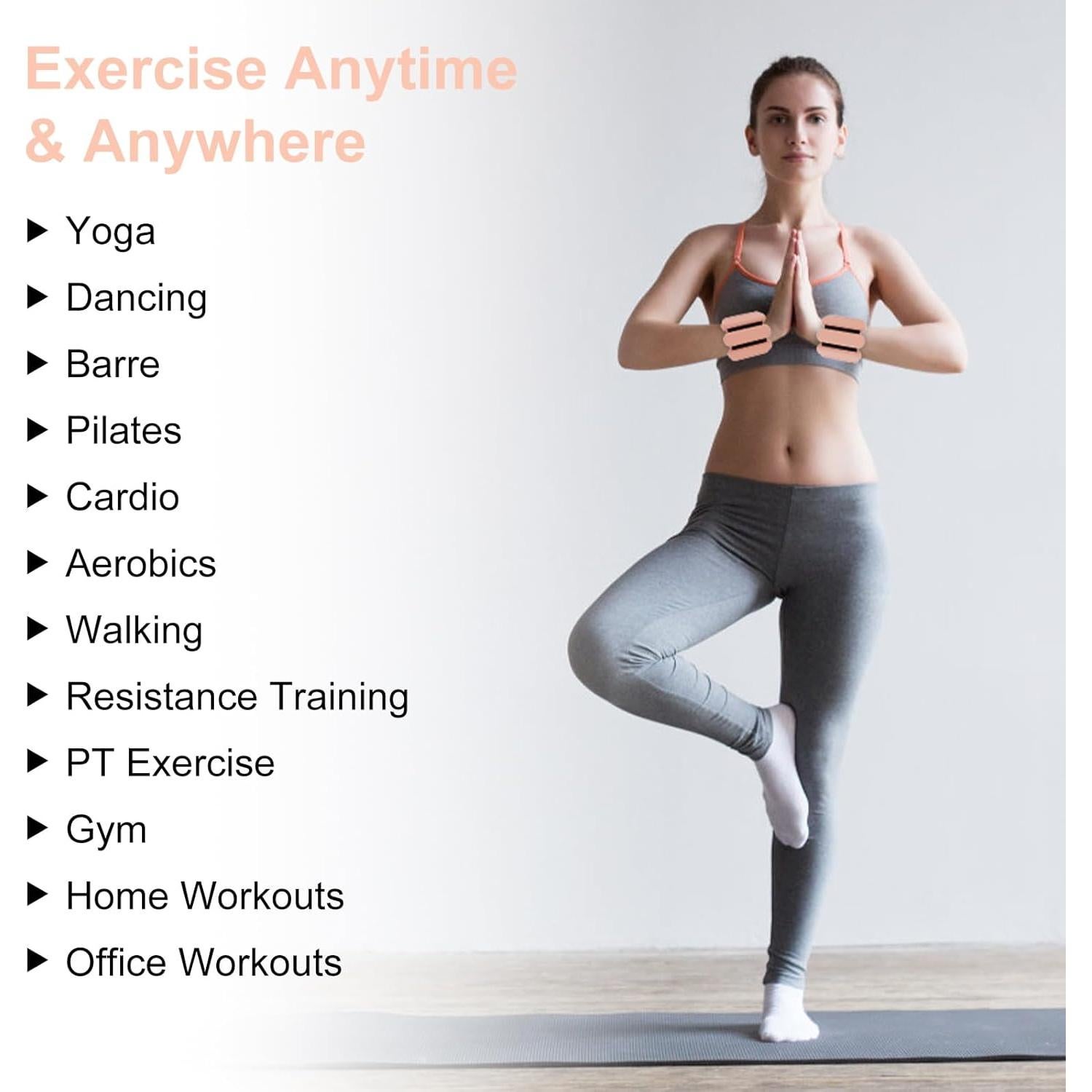 Pesas para Muñeca y Tobillo Zerood 0.45 kg Rosa Carne