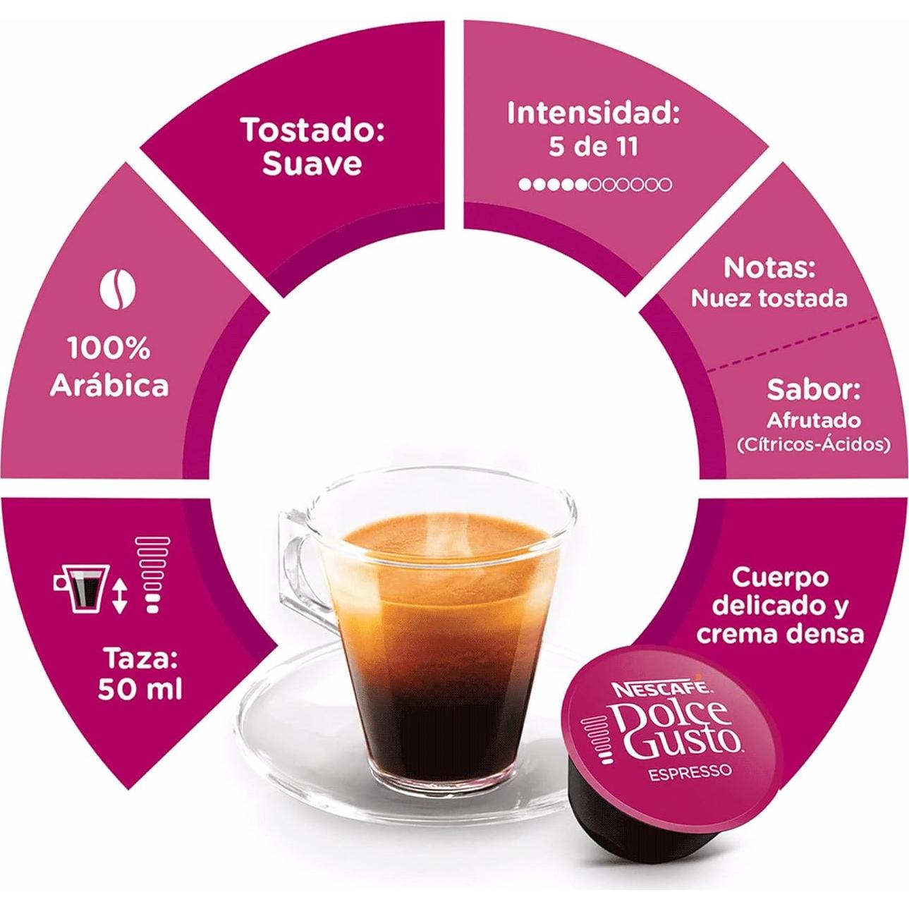 Nescafe Dolce Gusto for Nescafe Dolce Gusto Brewers, Espresso, 16 Count