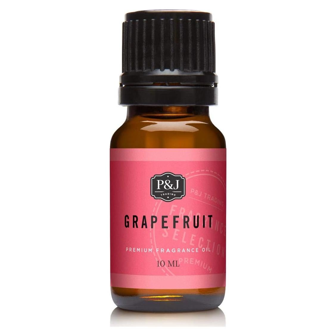 P&J Trading Fragrance Oil | Grapefruit Oil 10ml - Candle Scents for Candle Making, Freshie Scents, Soap Making Supplies, Diffuser Oil Scents