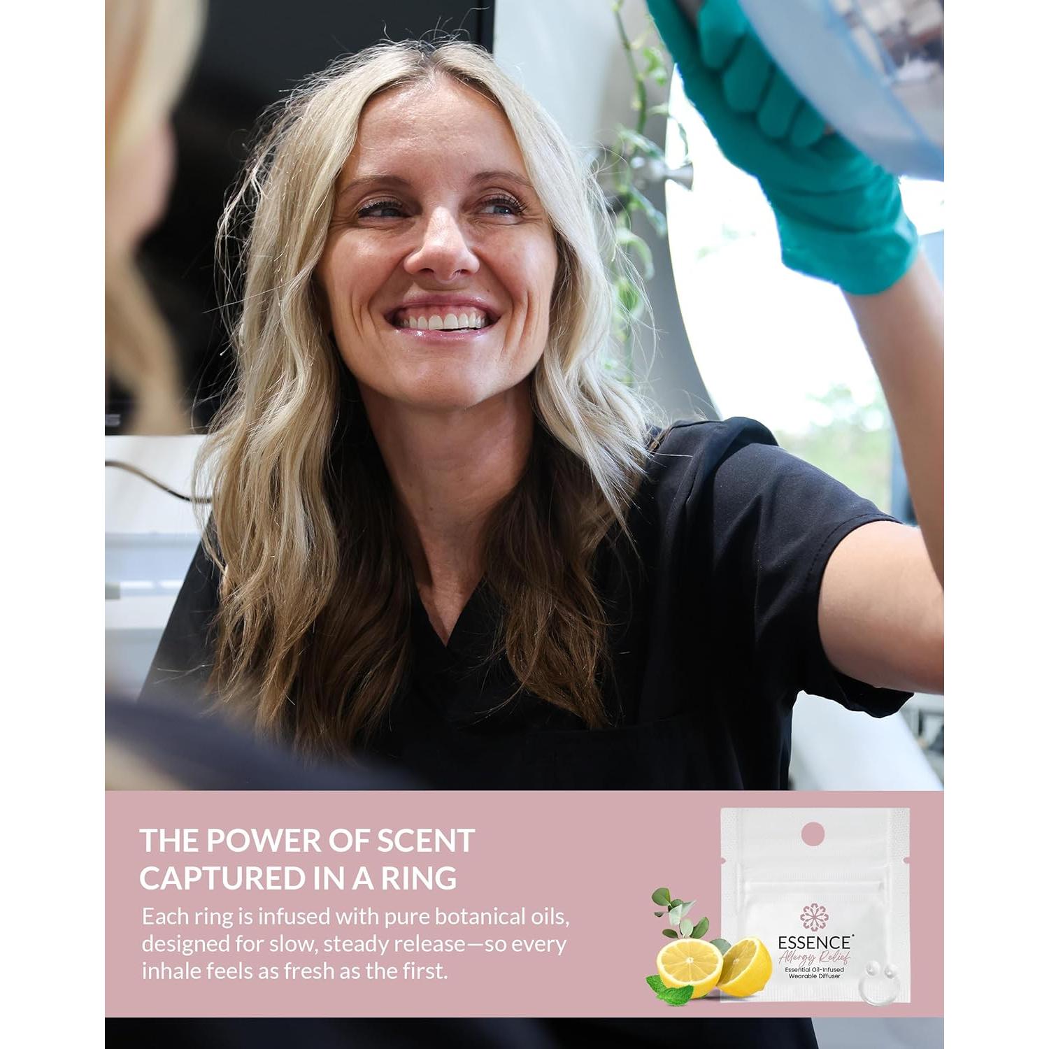 Difusor Nasal de Aromaterapia Essence - Alivio de Alergias - Paquete de 3