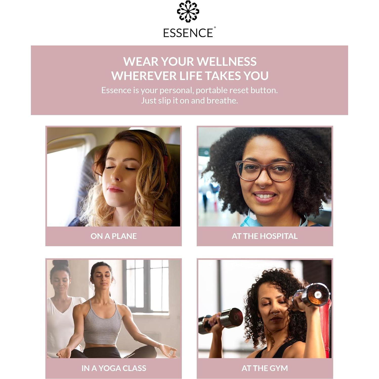 Difusor Nasal de Aromaterapia Essence - Alivio de Alergias - Paquete de 3