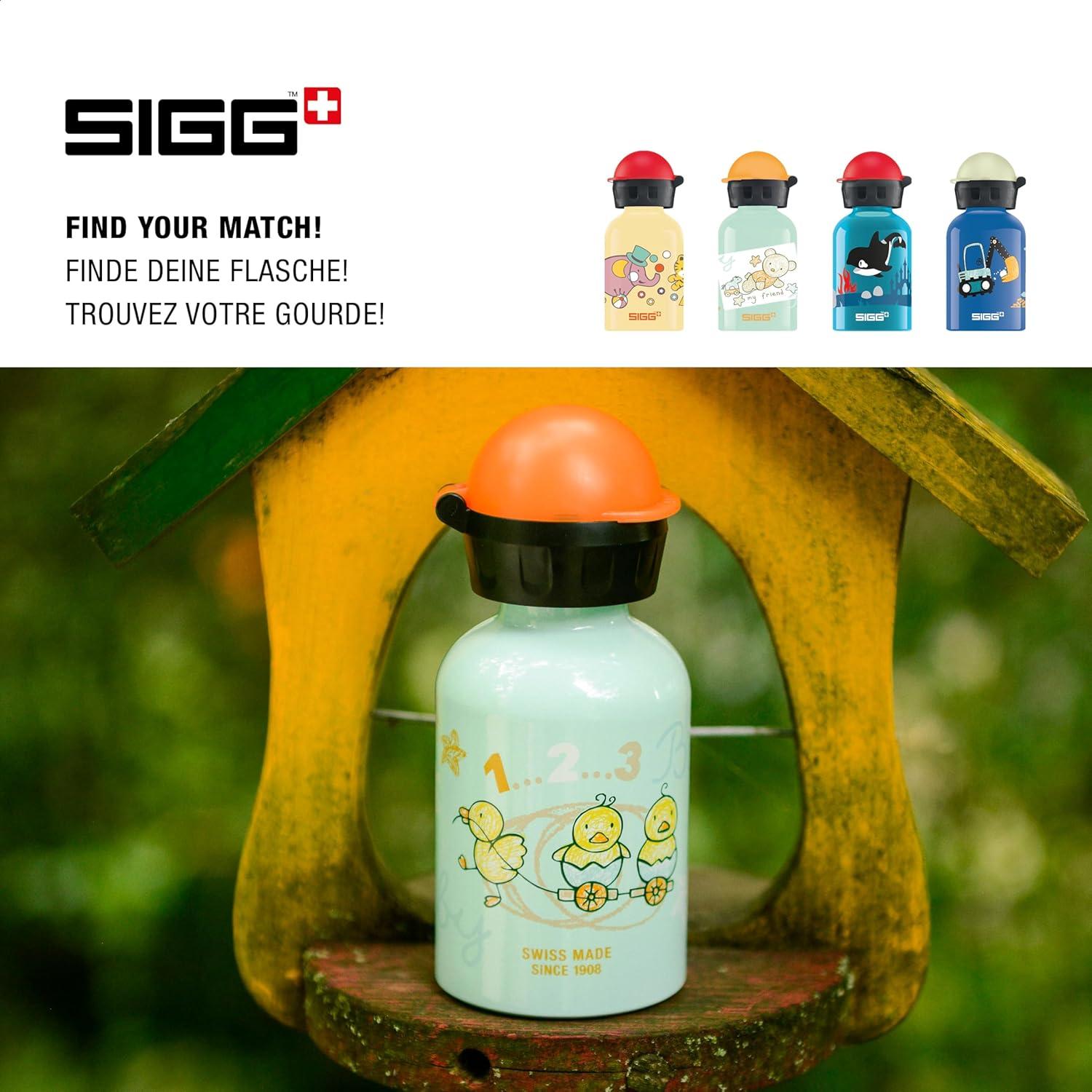 Botella de Agua Reutilizable SIGG Amigo Oso 0.3L Libre de BPA