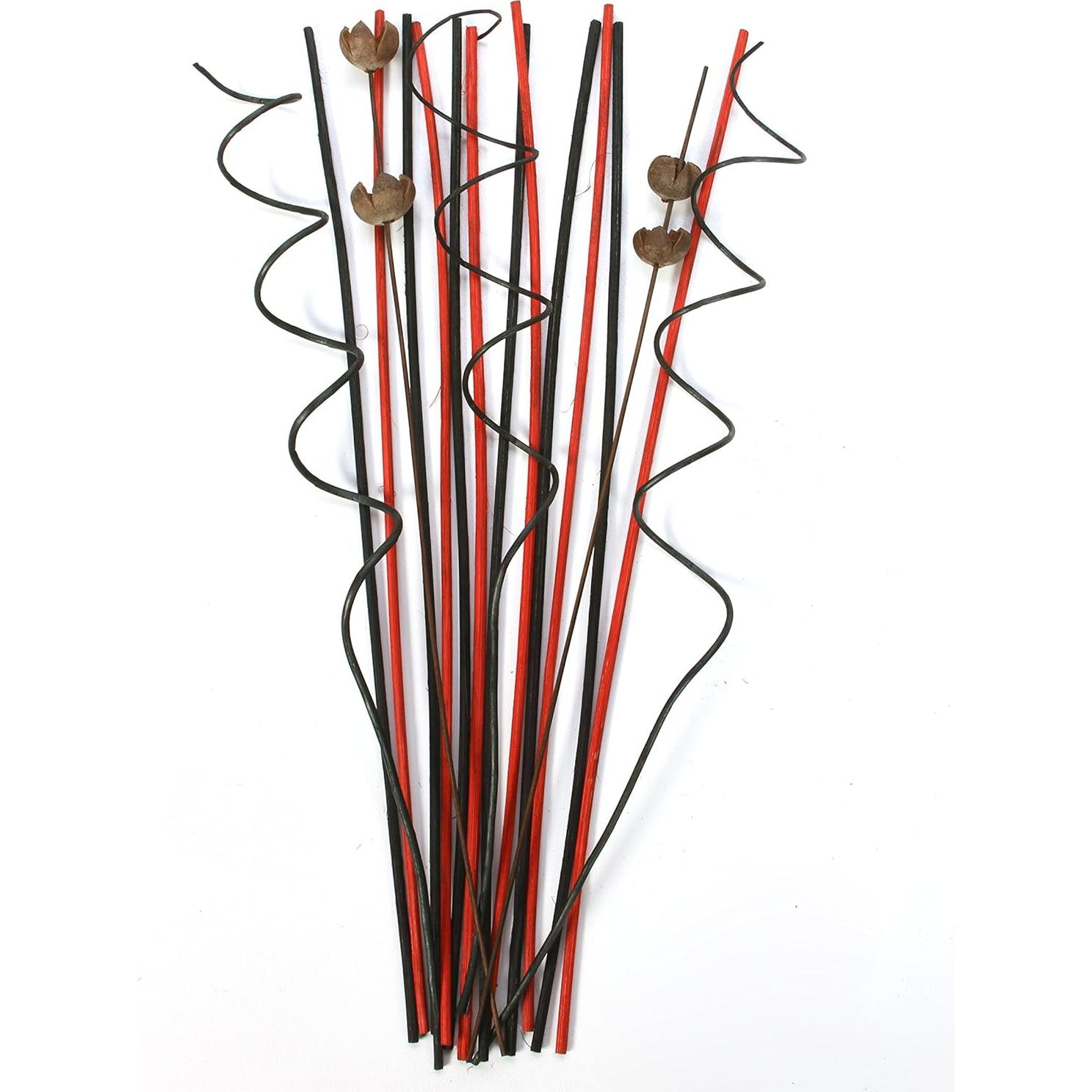 Varillas Difusoras de Ratan Natural Hosley 31.75 cm - Aromaterapia