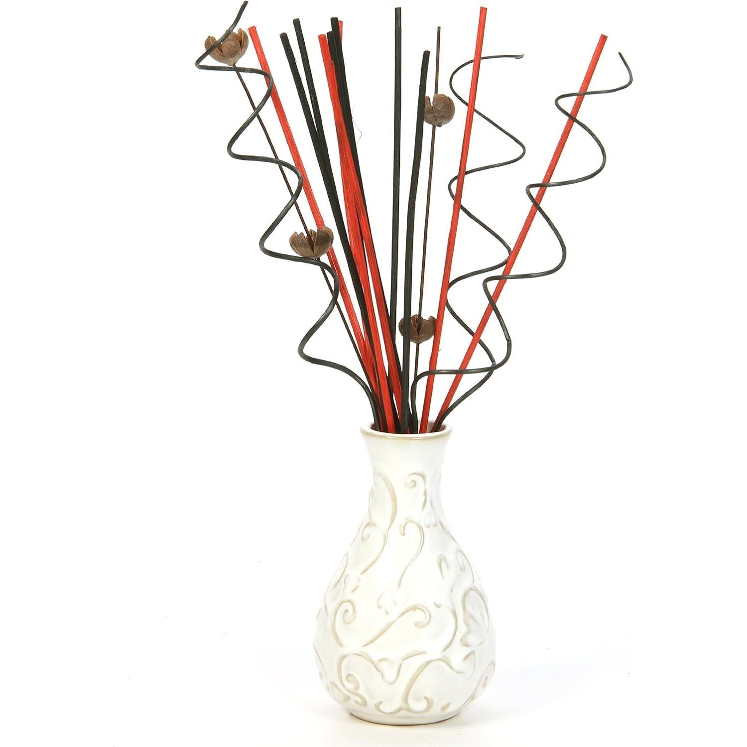 Varillas Difusoras de Ratan Natural Hosley 31.75 cm - Aromaterapia