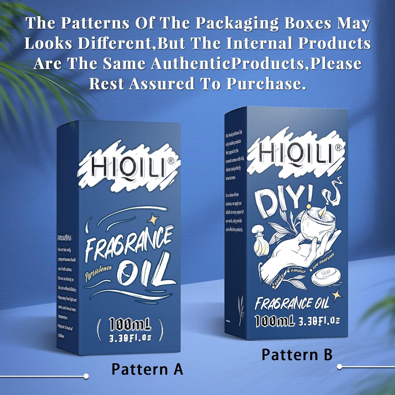 HIQILI Amber Essential Oil - Premium Fragrance Oil for Diffuser, Candle Soap Perfume Lotion Making, 3.38 Fl Oz Halloween Thanksgiving