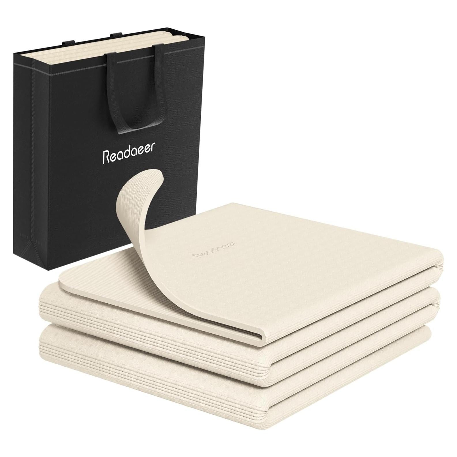 Esteras de Yoga Plegables READAEER 182.88x60.96cm TPE Antideslizante