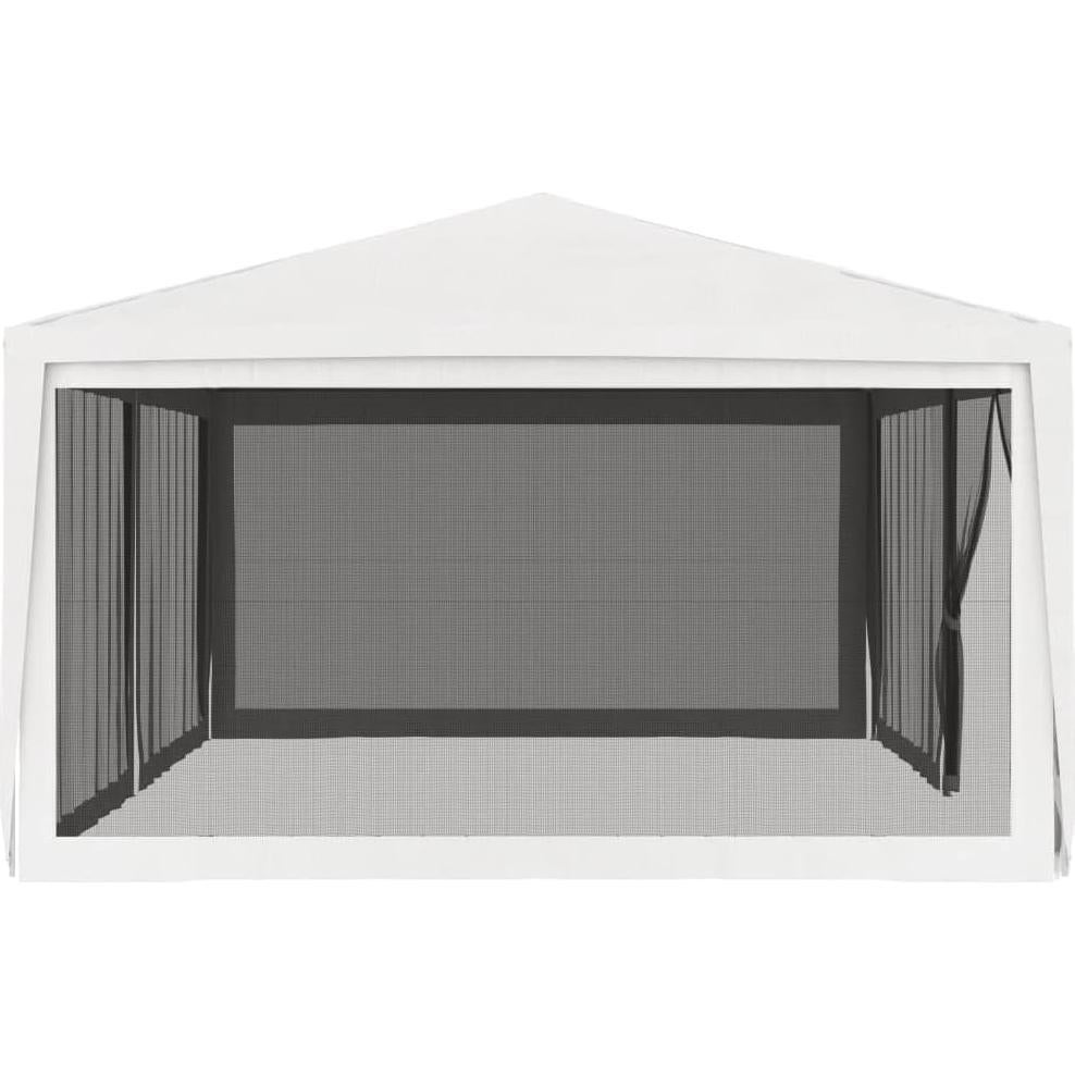Carpa de Fiesta 6x4m ZQQLVOO Blanca Resistente UV y Agua