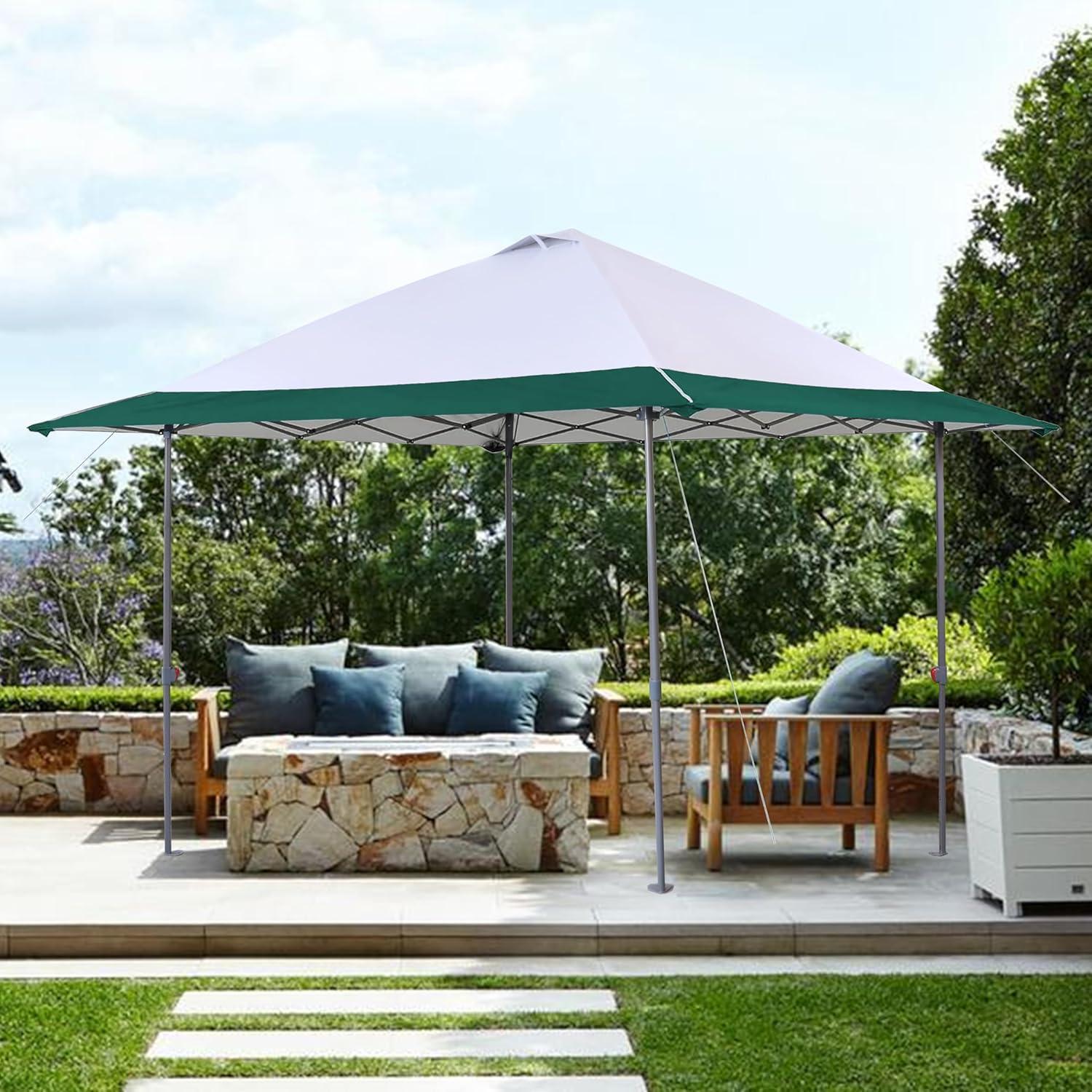 Cubierta de Reemplazo SCOMANAGE para Gazebo Coleman 3.96m Verde