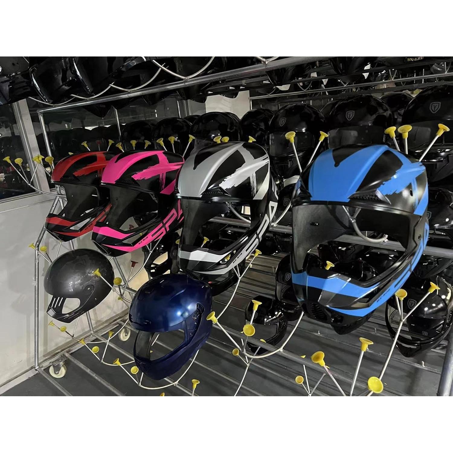 Casco de Motocross SanQing yytk-01 Mediano Rojo con Accesorios