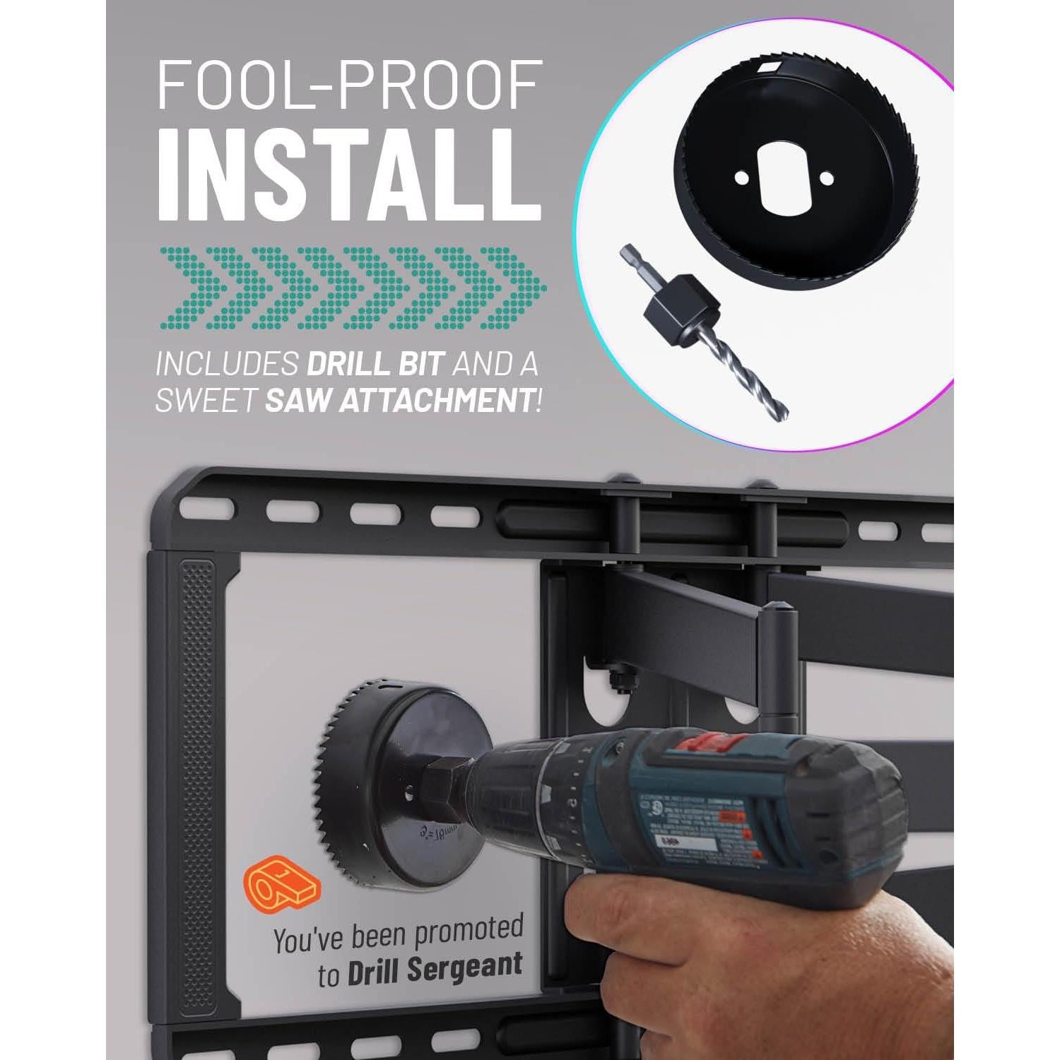 Kit de Gestión de Cables ECHOGEAR - Oculta Cables TV