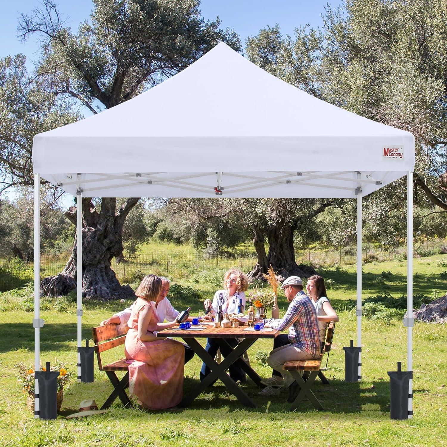 Bolsa de Peso para Carpa MASTERCANOPY 45.36kg Negra