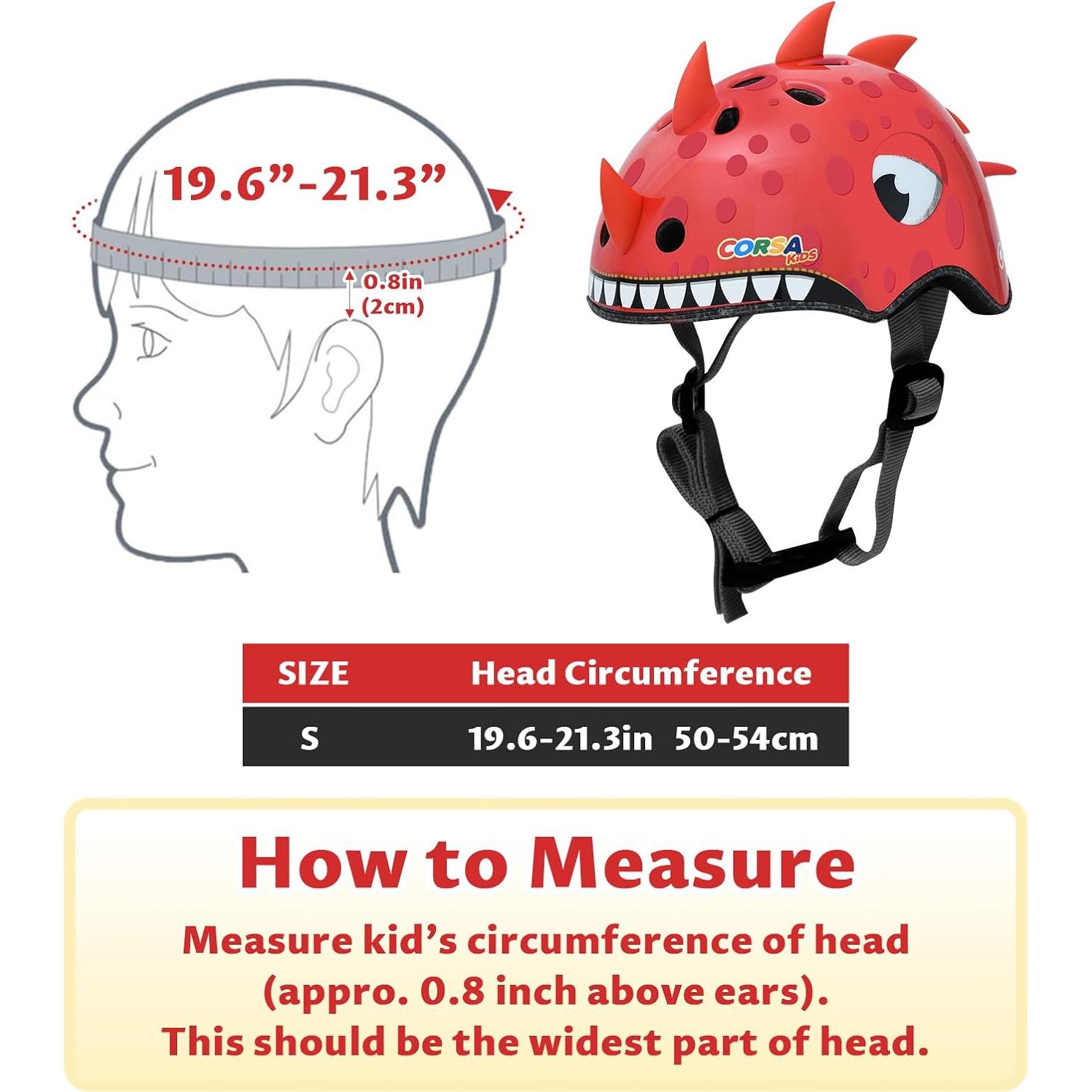 Casco para Niños Hisyll Rojo 50-54 cm Multi-Deporte