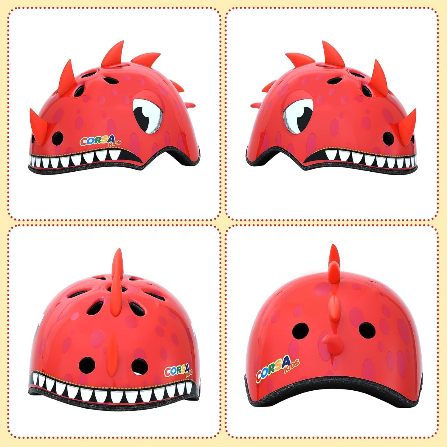 Casco para Niños Hisyll Rojo 50-54 cm Multi-Deporte