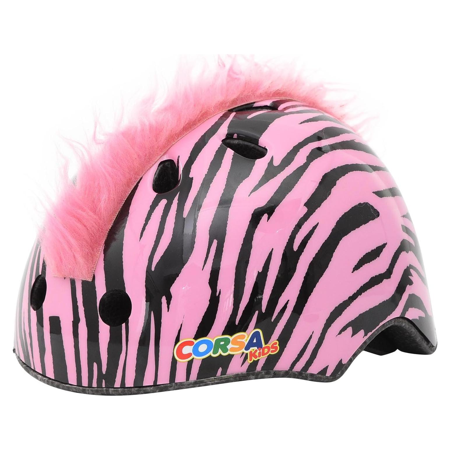 Casco para Niños Hisyll S-216 Rosa Cebra 50-54 cm
