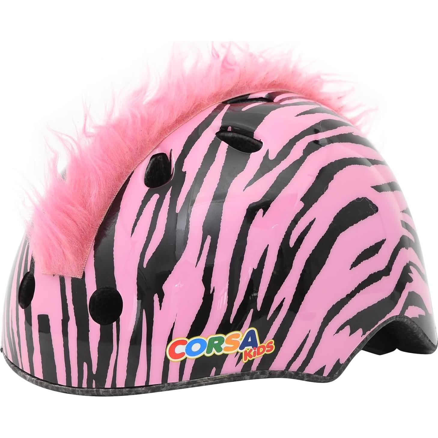 Casco para Niños Hisyll S-216 Rosa Cebra 50-54 cm