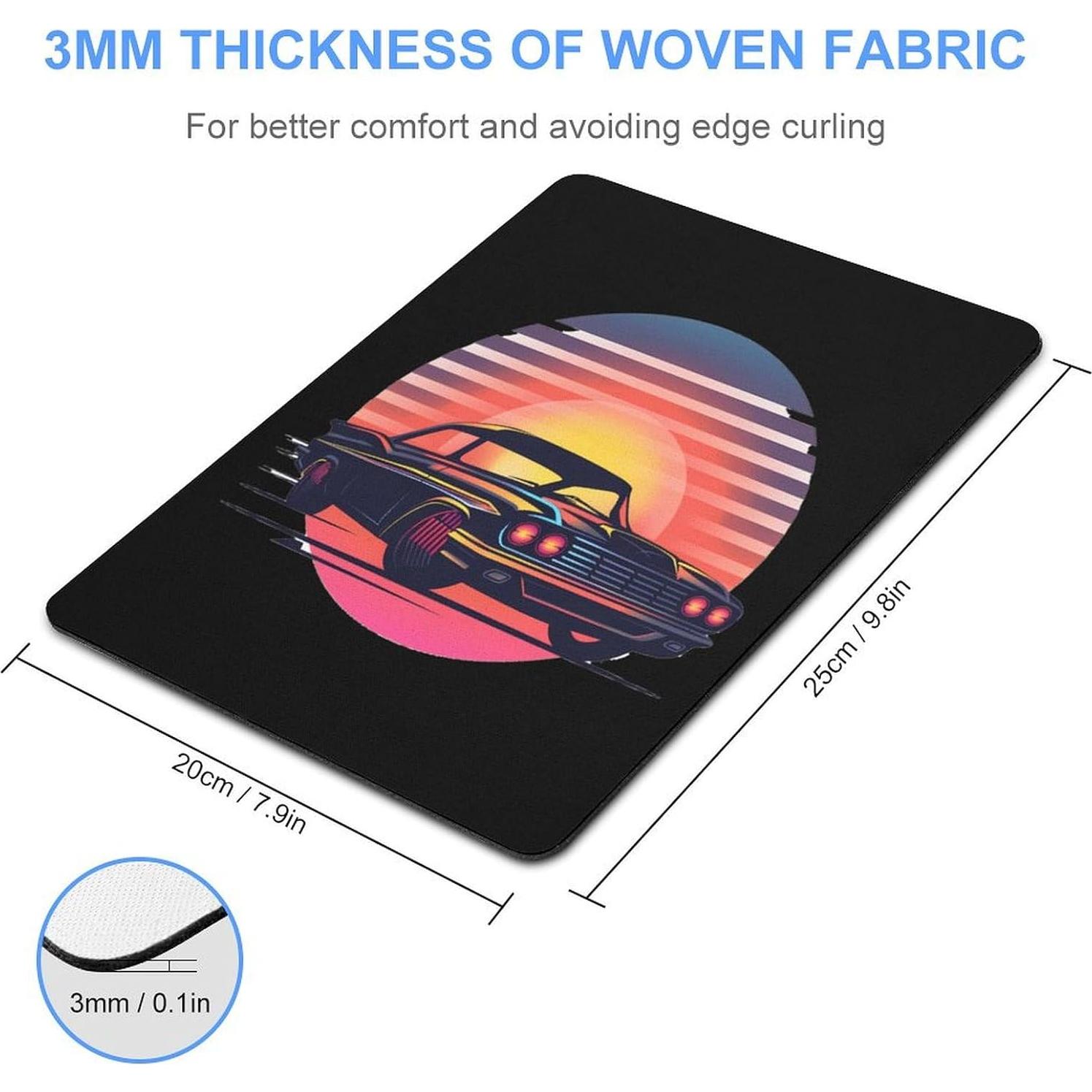 Alfombrilla de Ratón Genérico 20x25cm Antideslizante Lavable