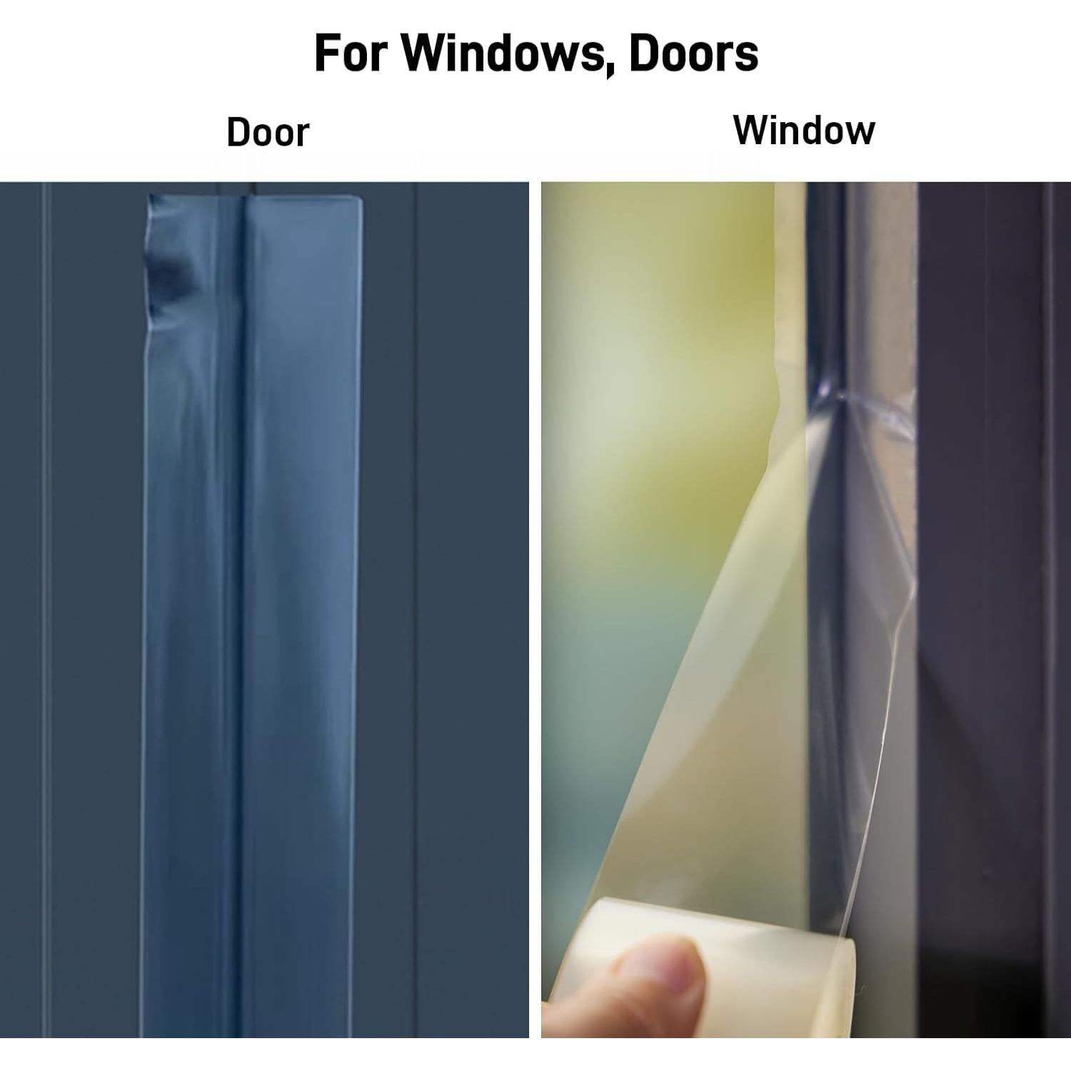 Cinta de Sellado para Ventanas PinkCross 5cm x 10m Transparente