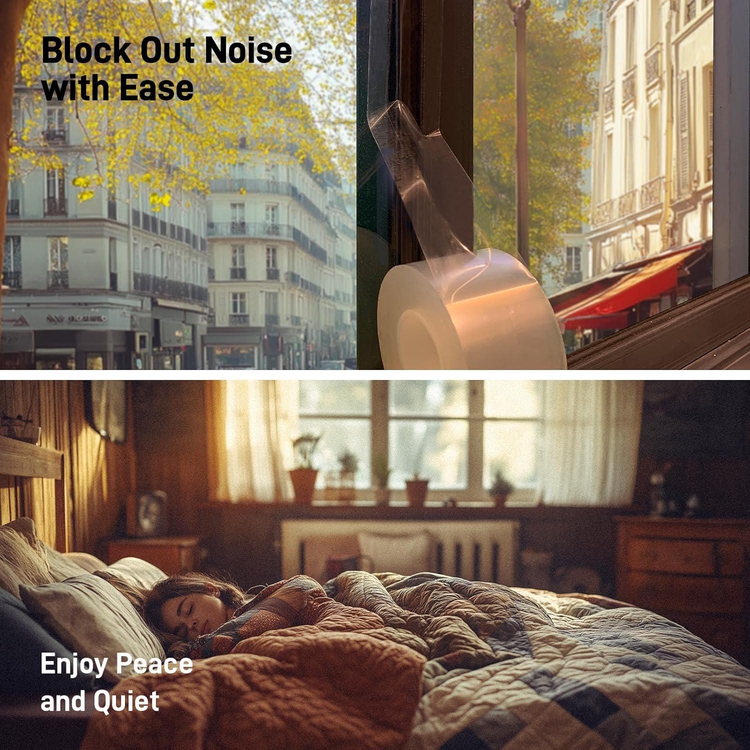 Cinta de Sellado para Ventanas PinkCross 5cm x 10m Transparente