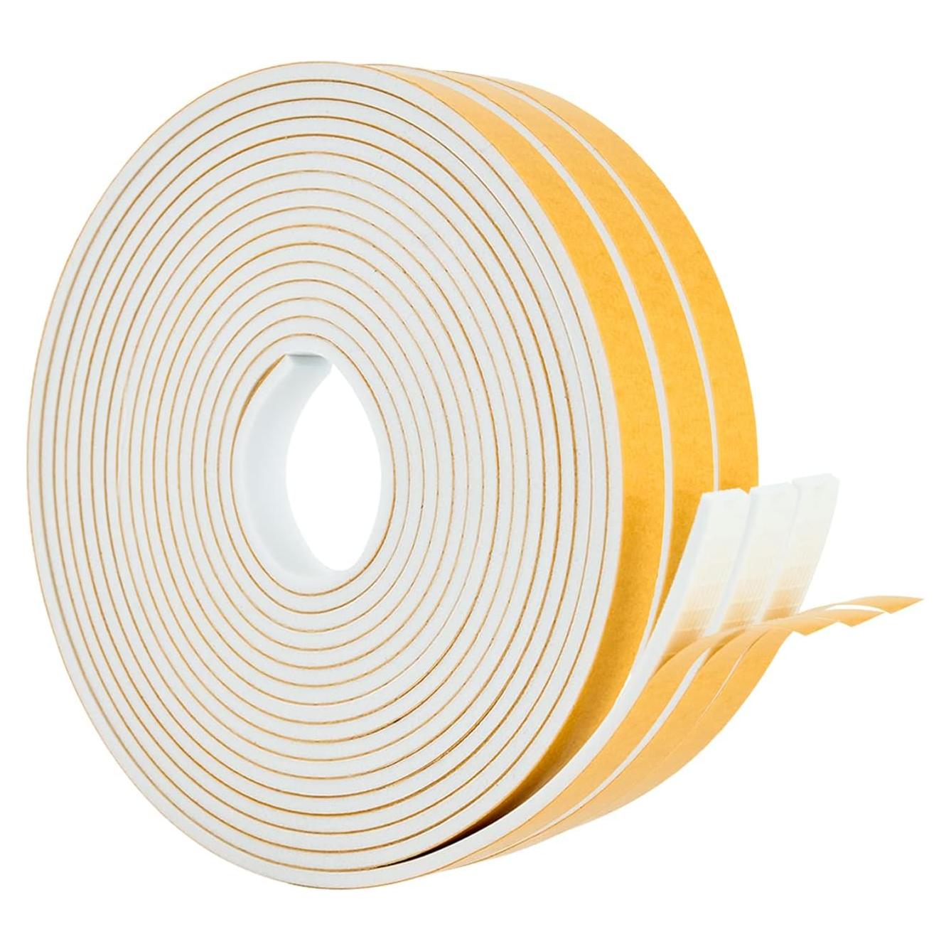 Cinta de Sellado Dualplex EVA 15.24m Blanca 1.27cm