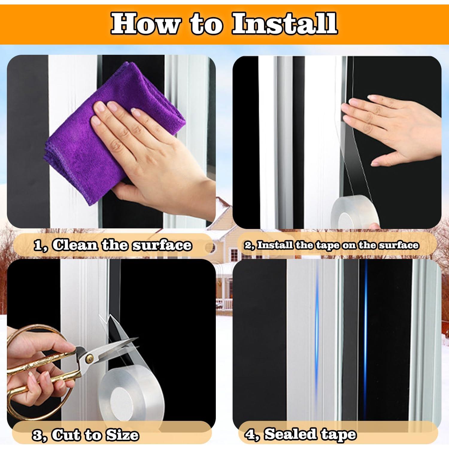 Cinta de Sellado Transparente PackYard 5 cm x 10 m Aislamiento