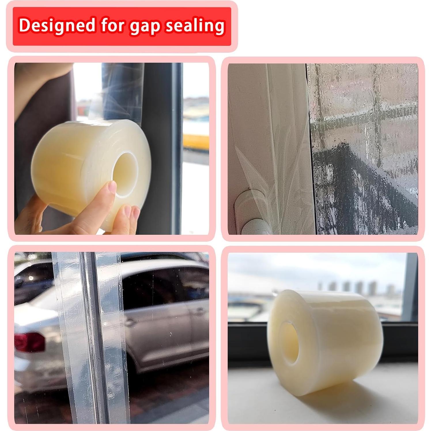 Cinta de Sellado de Ventanas Birllaid 7.62 cm x 50.29 m Transparente