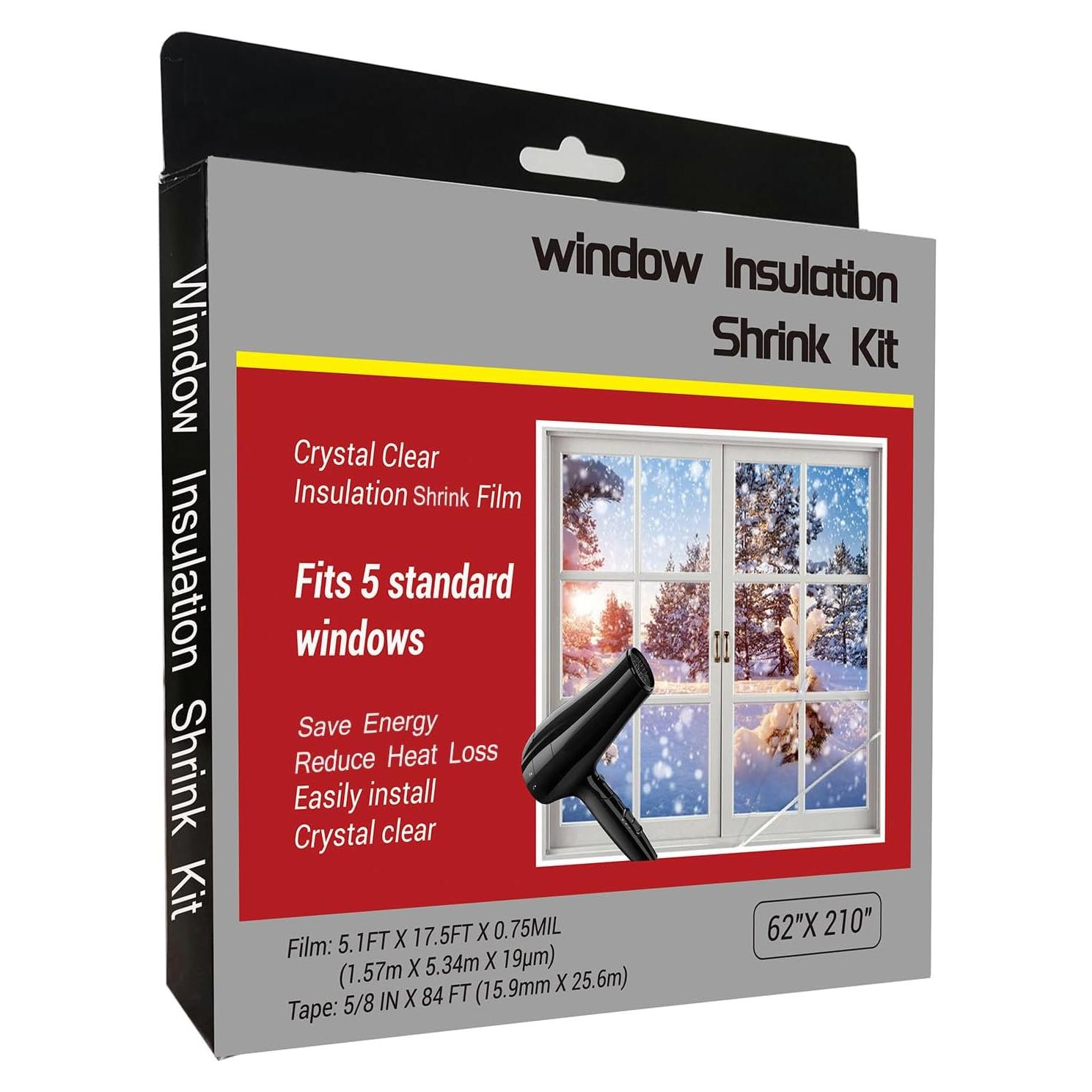 Kit Aislante para Ventanas FonsBleaudy - 5 Ventanas