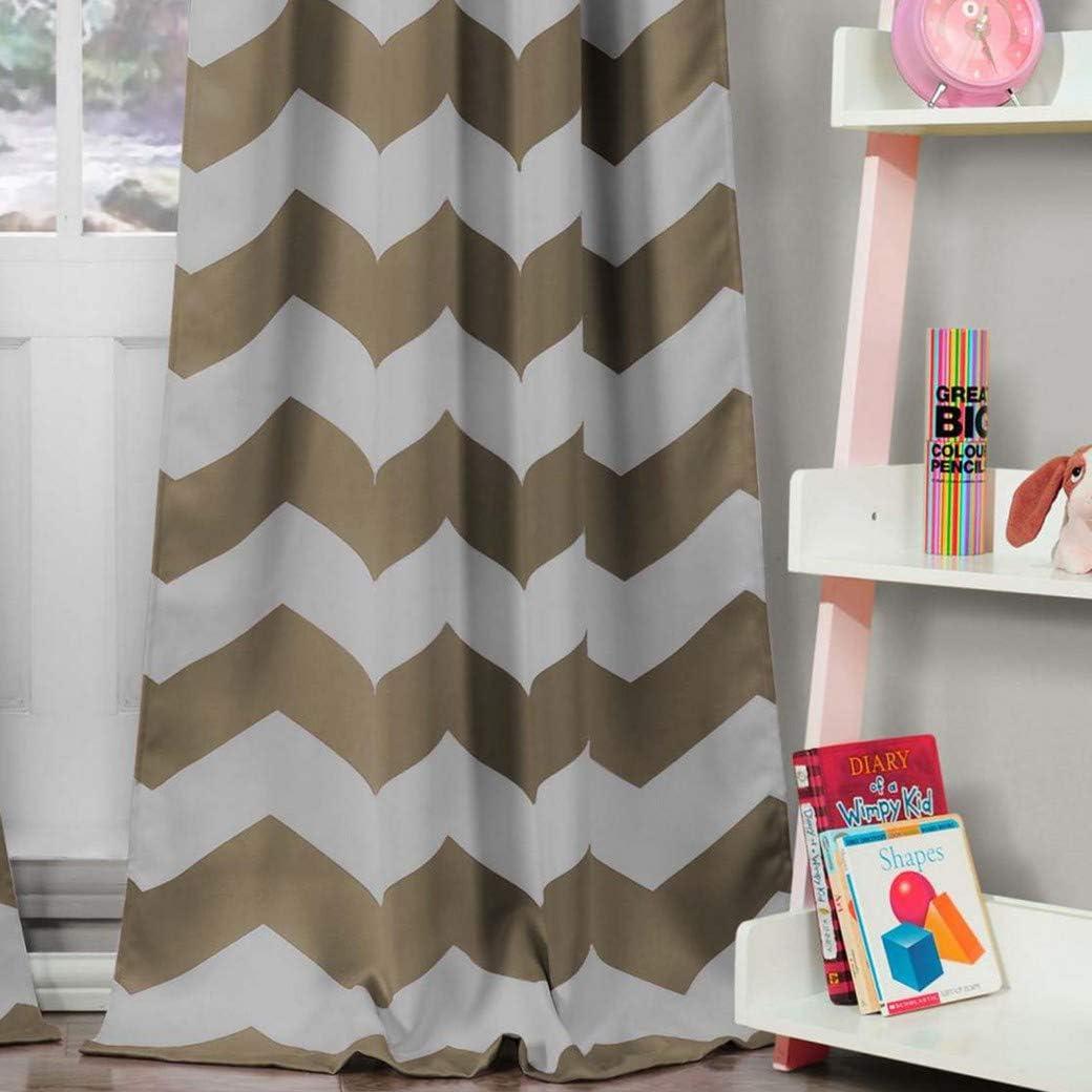 Cortinas Opacas Aislantes Duck River Textile Fifika 2 Paneles 99x213cm Taupe