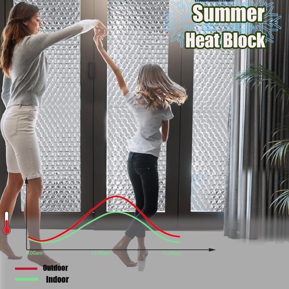 Hoja de Aluminio Reflectante Doble Burbuja MRPAPA 6mm 61x305cm