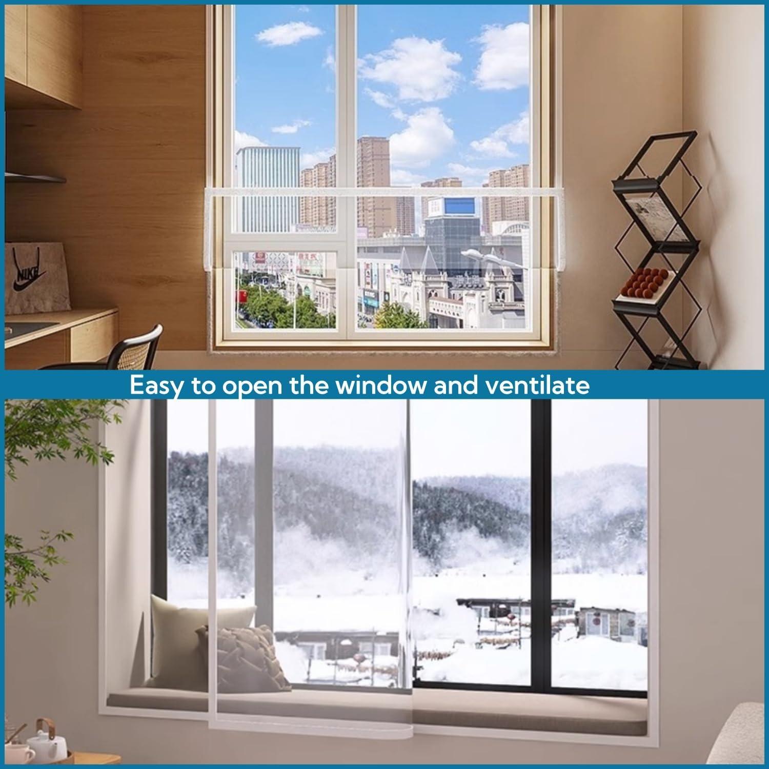 Kit de Aislamiento de Ventanas FonsBleaudy 120x160cm Reutilizable