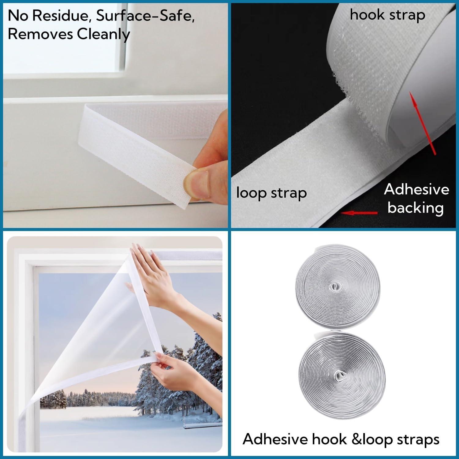 Kit de Aislamiento de Ventanas FonsBleaudy 120x160cm Reutilizable